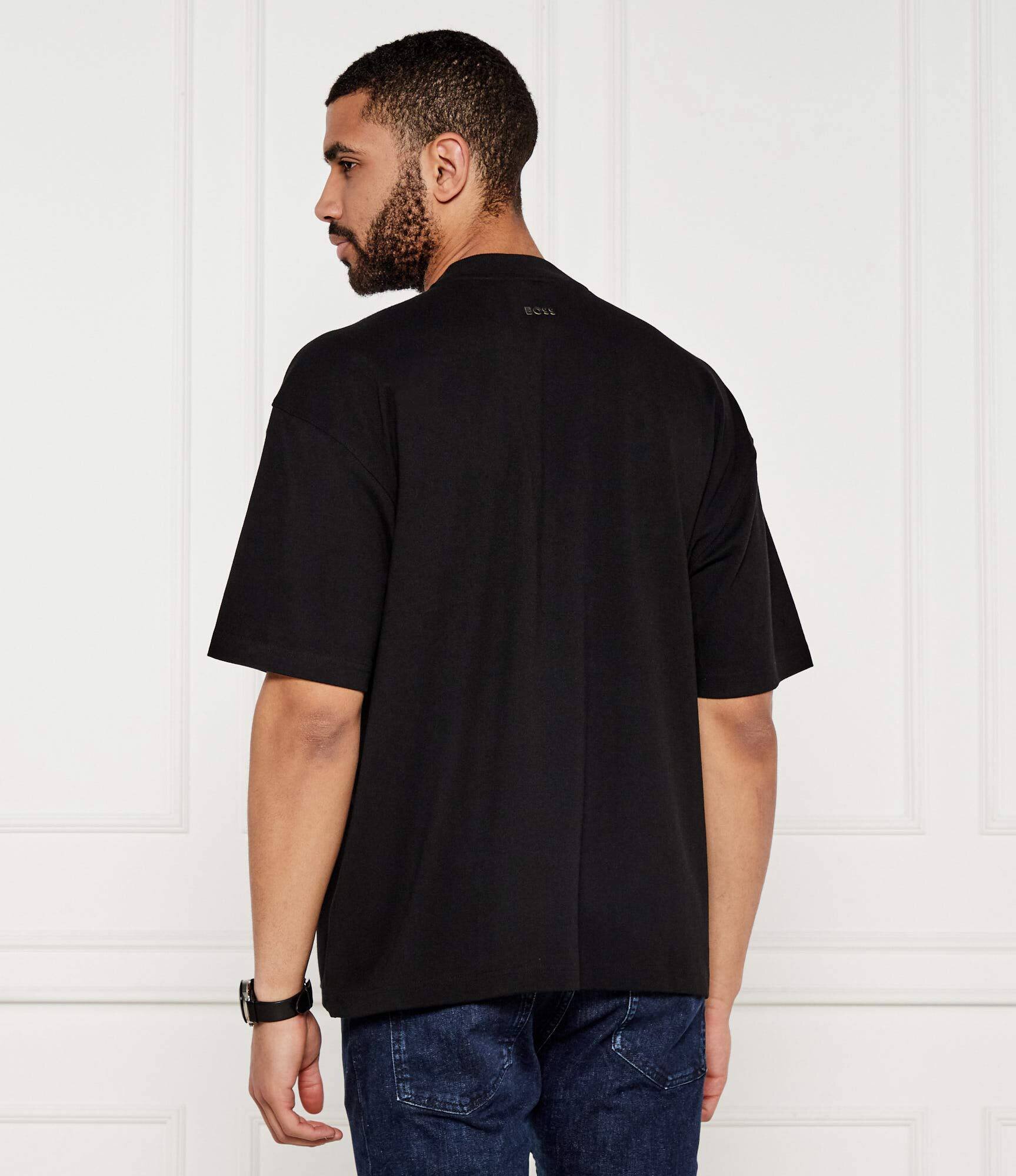 BOSS Orange Tricou Te_Rounded | Oversize fit