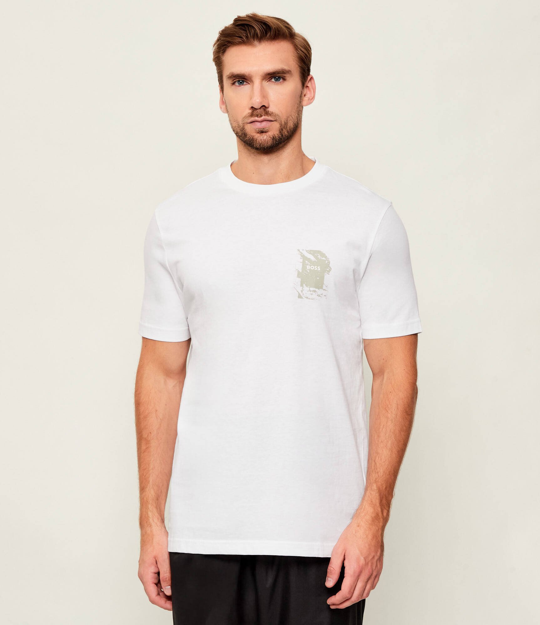 BOSS Orange Tricou Te_structure | regular fit