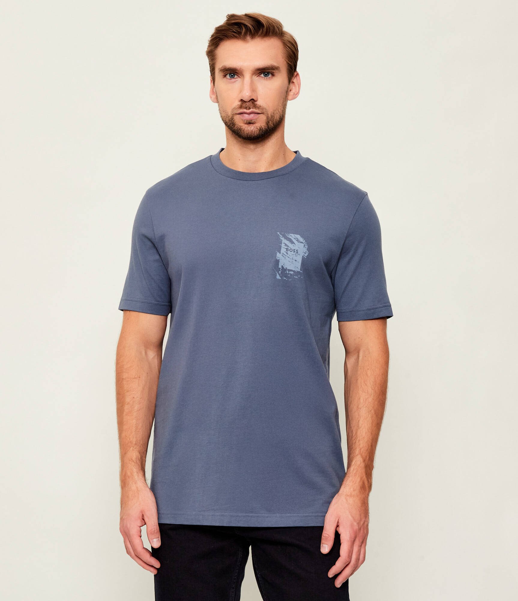 BOSS Orange Tricou Te_structure | regular fit