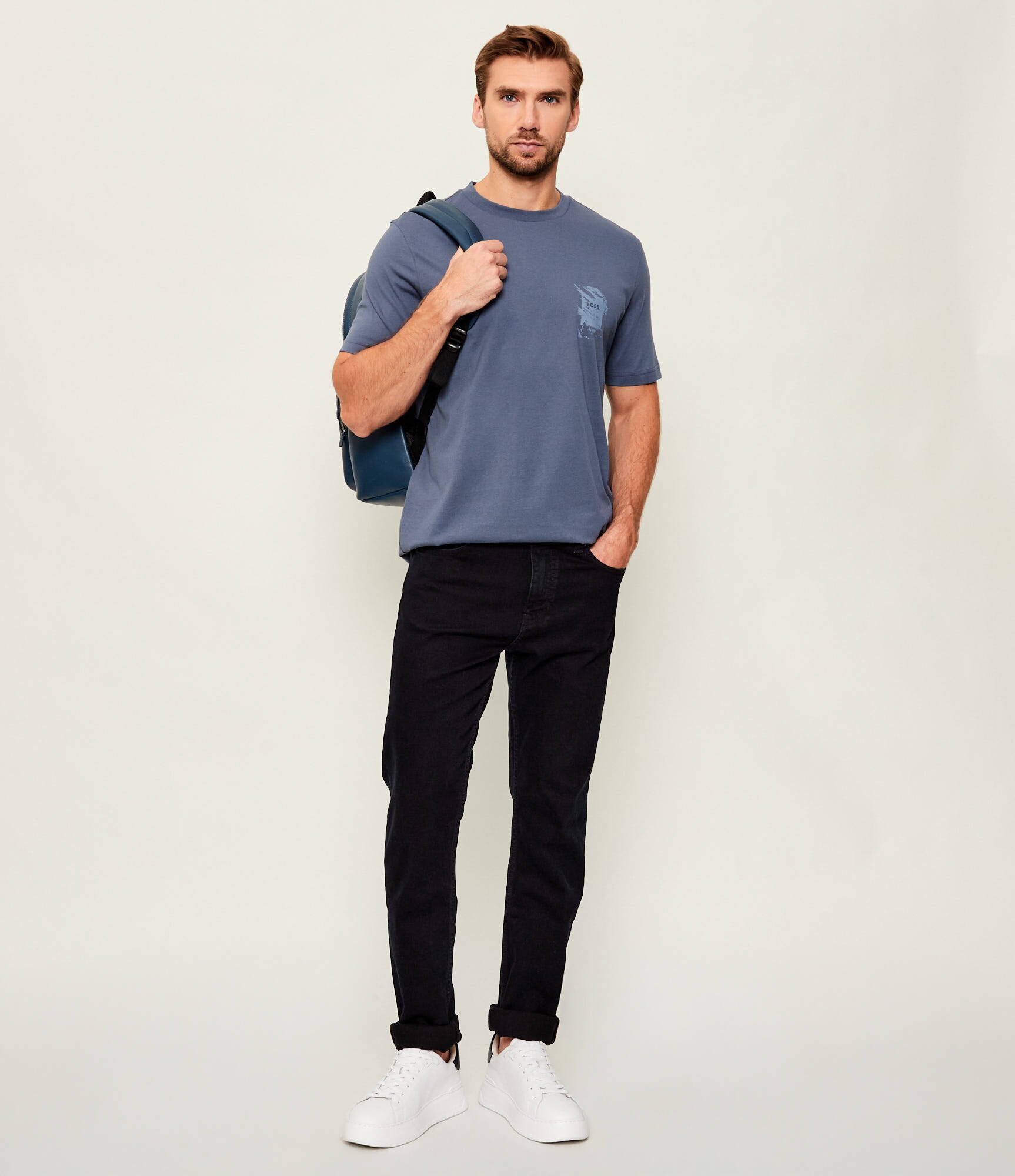 BOSS Orange Tricou Te_structure | regular fit