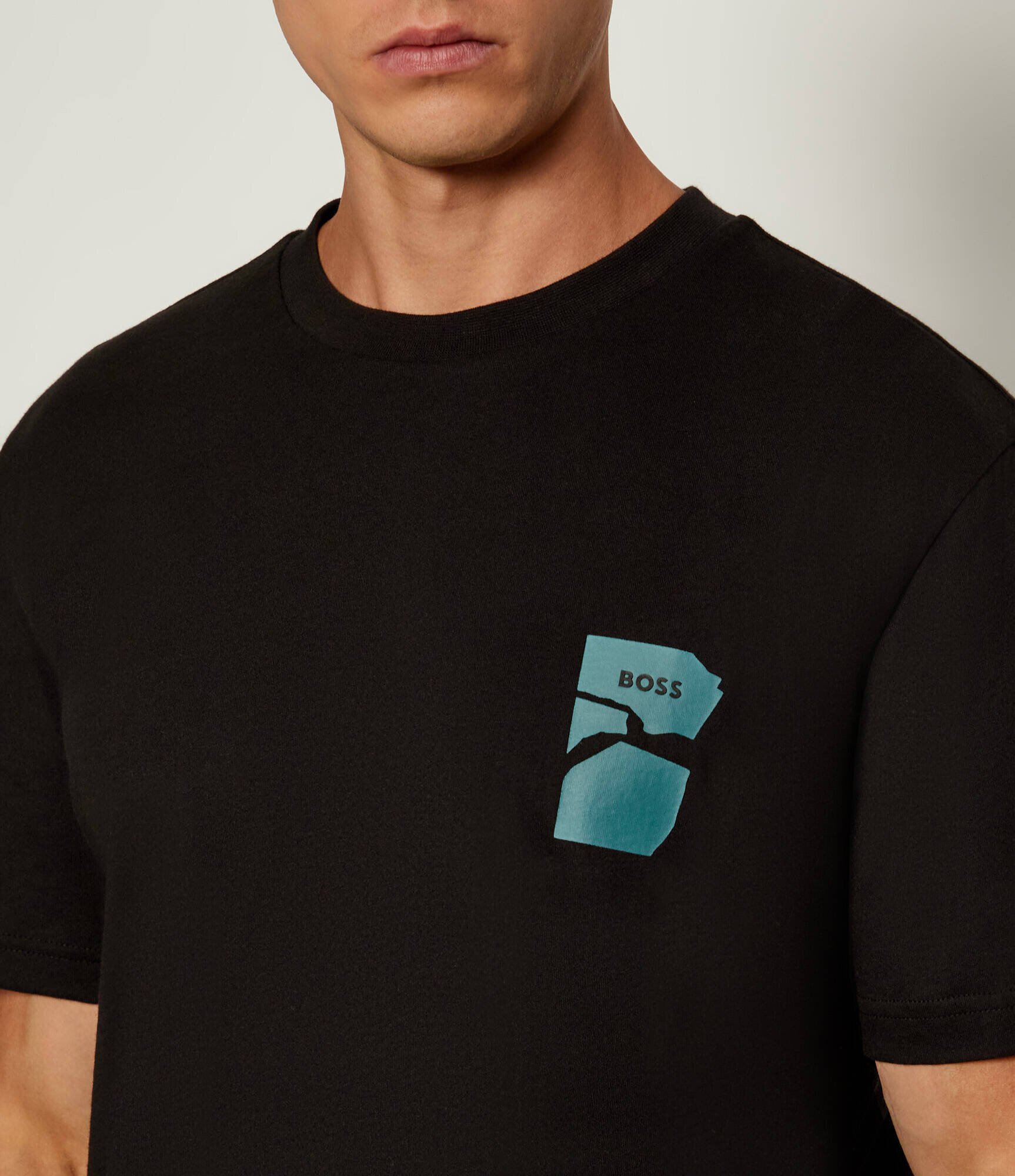 BOSS Orange Tricou Te_structure | regular fit