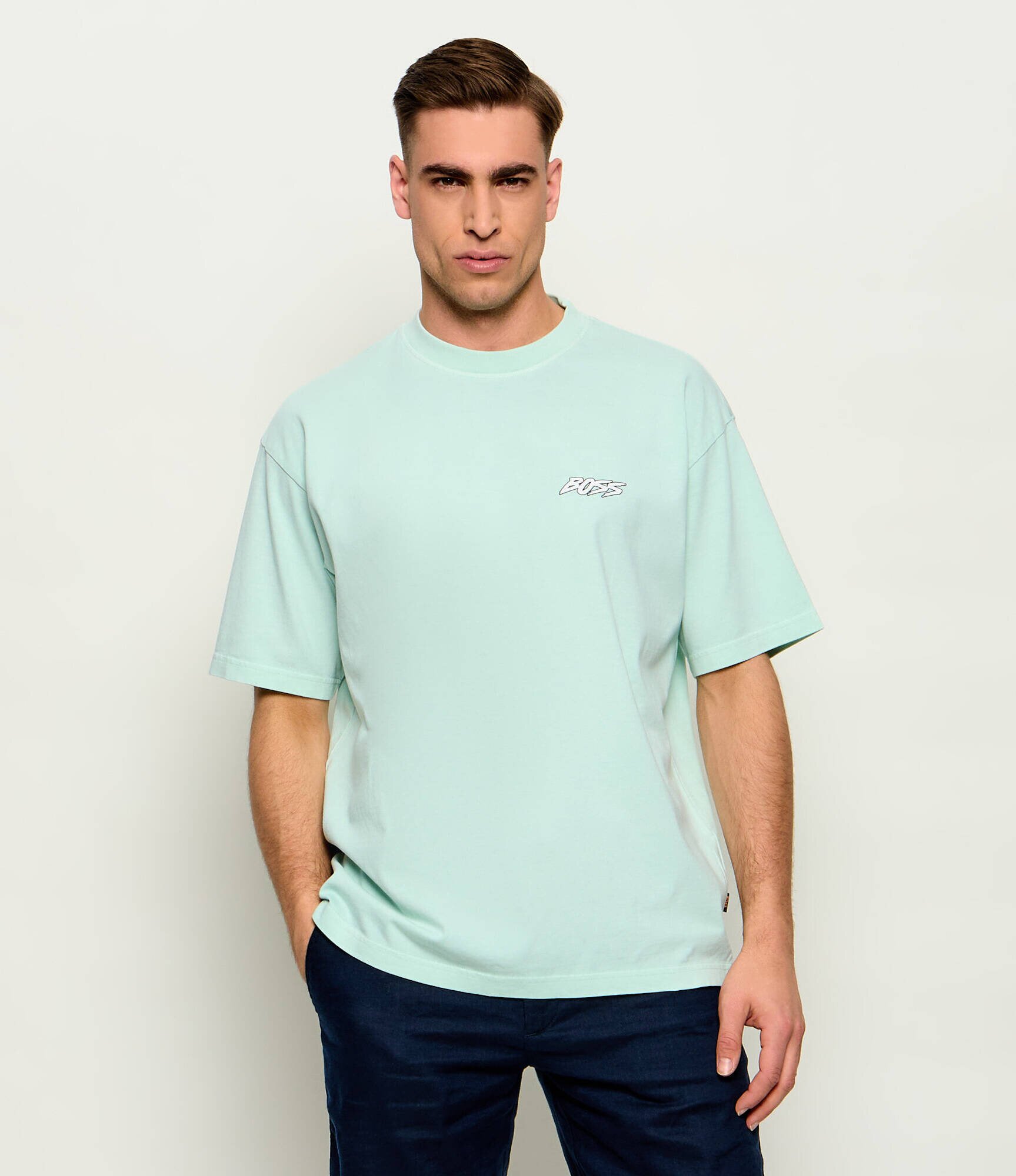 BOSS Orange Tricou Te_SurfWash | Relaxed fit