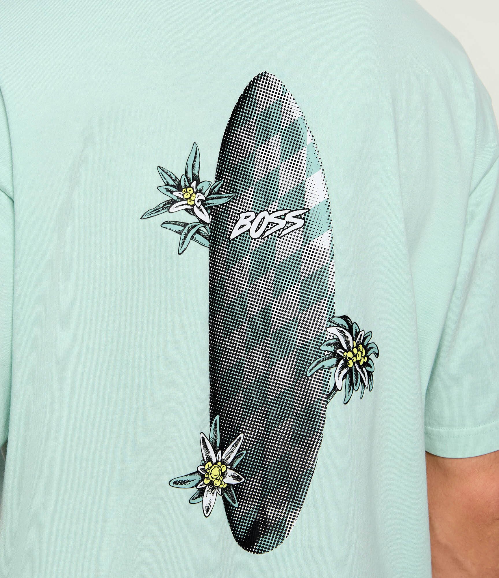 BOSS Orange Tricou Te_SurfWash | Relaxed fit