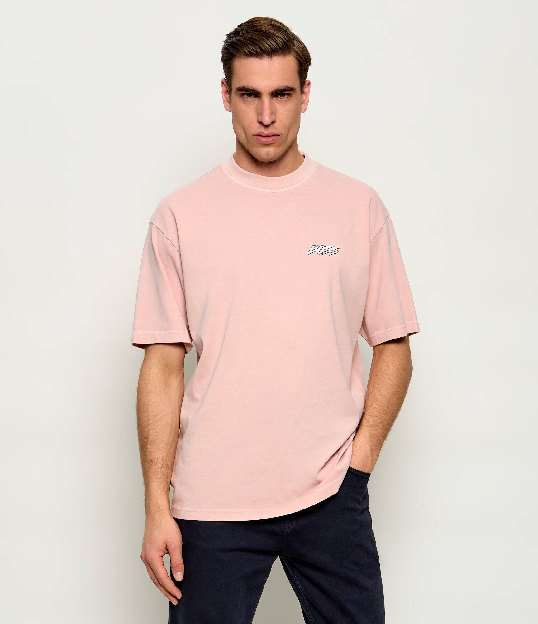 BOSS Orange Tricou Te_SurfWash | Relaxed fit