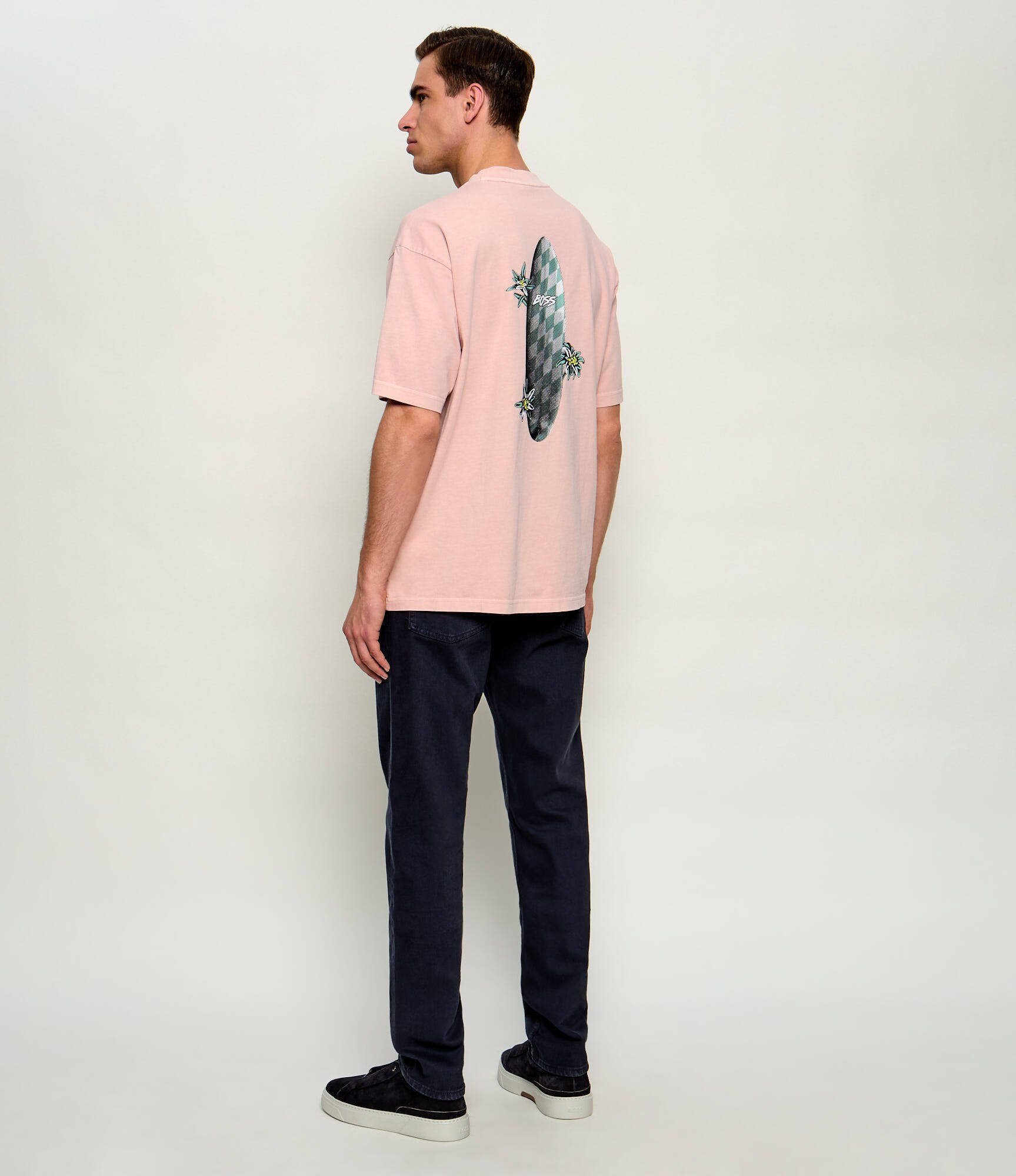 BOSS Orange Tricou Te_SurfWash | Relaxed fit