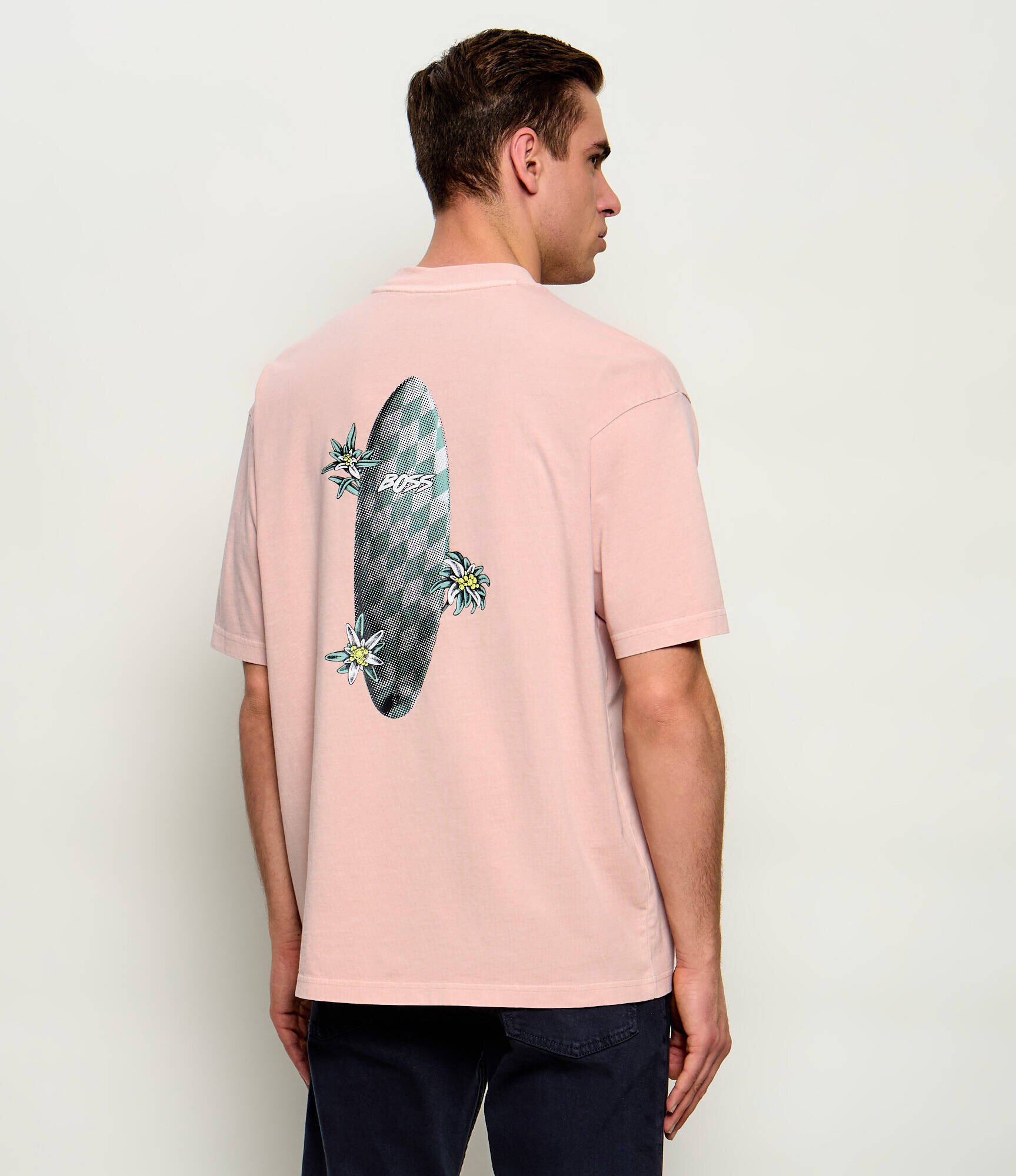 BOSS Orange Tricou Te_SurfWash | Relaxed fit