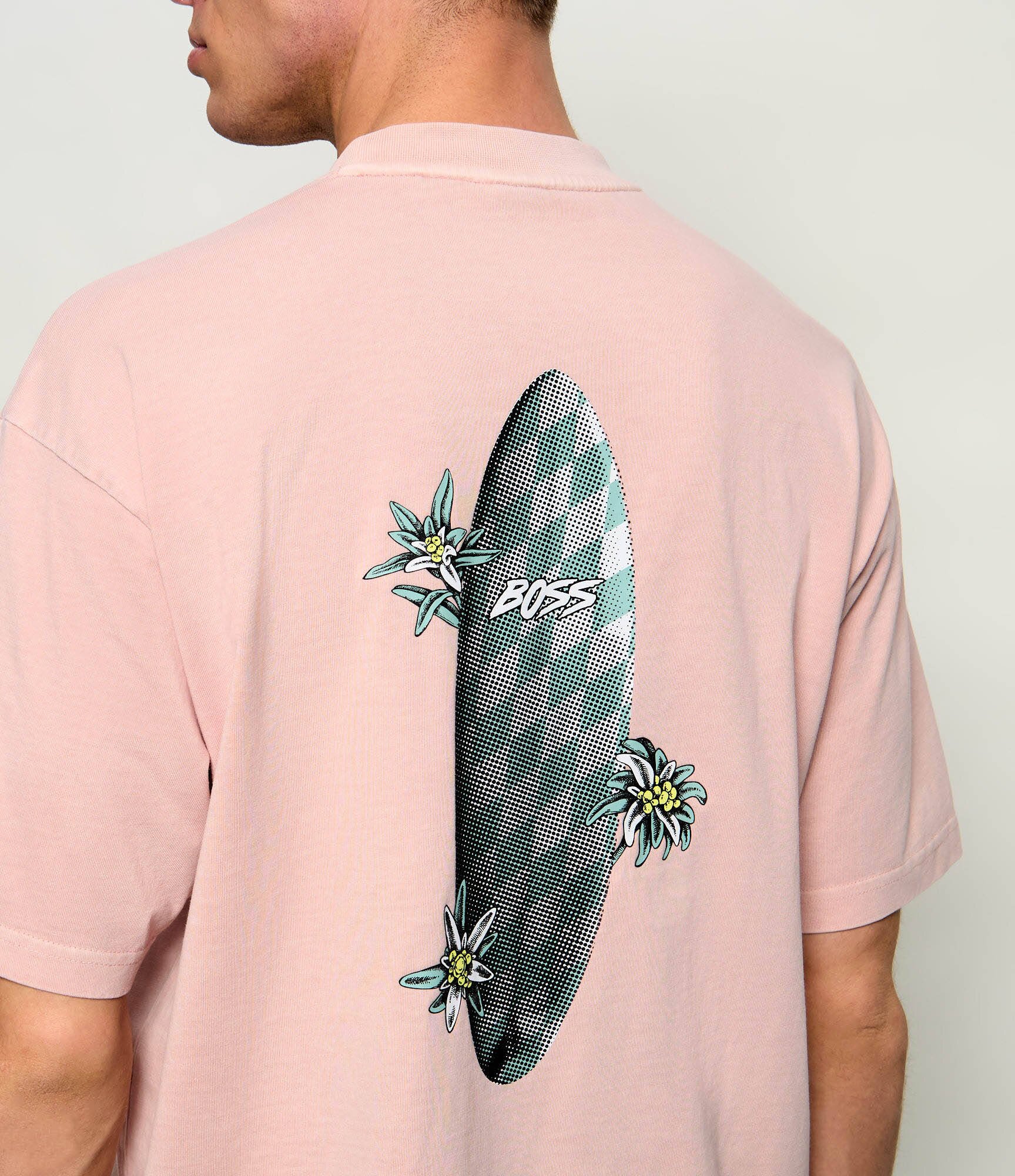BOSS Orange Tricou Te_SurfWash | Relaxed fit
