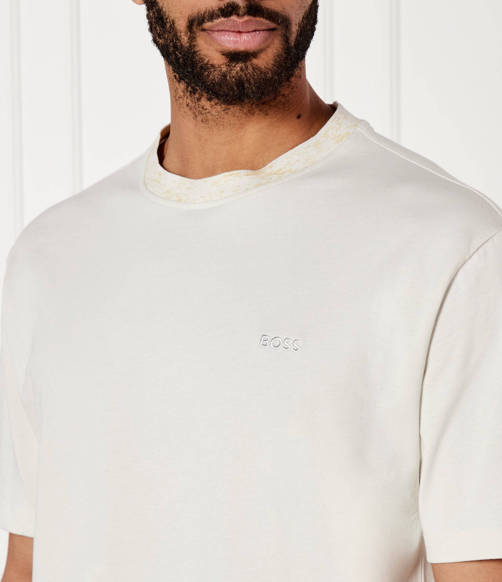 BOSS Orange Tricou Te_Tirecollar | Relaxed fit