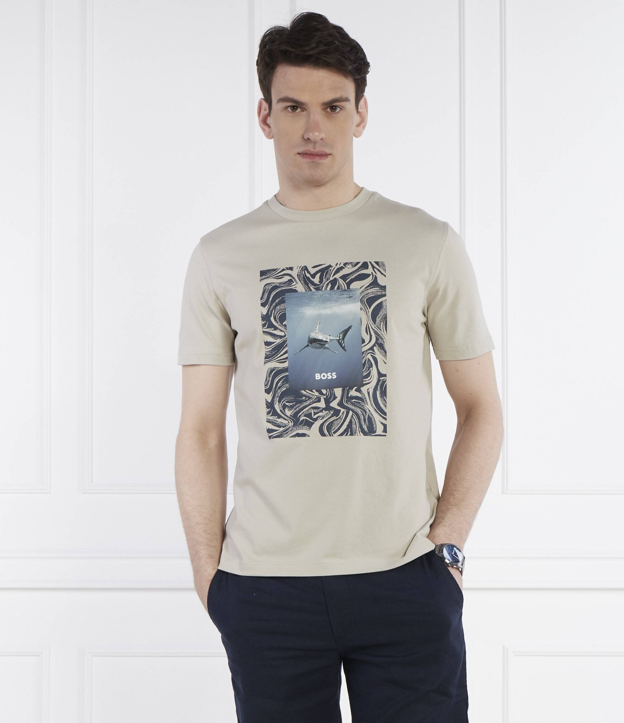 BOSS Orange Tricou Te_Tucan | Regular Fit