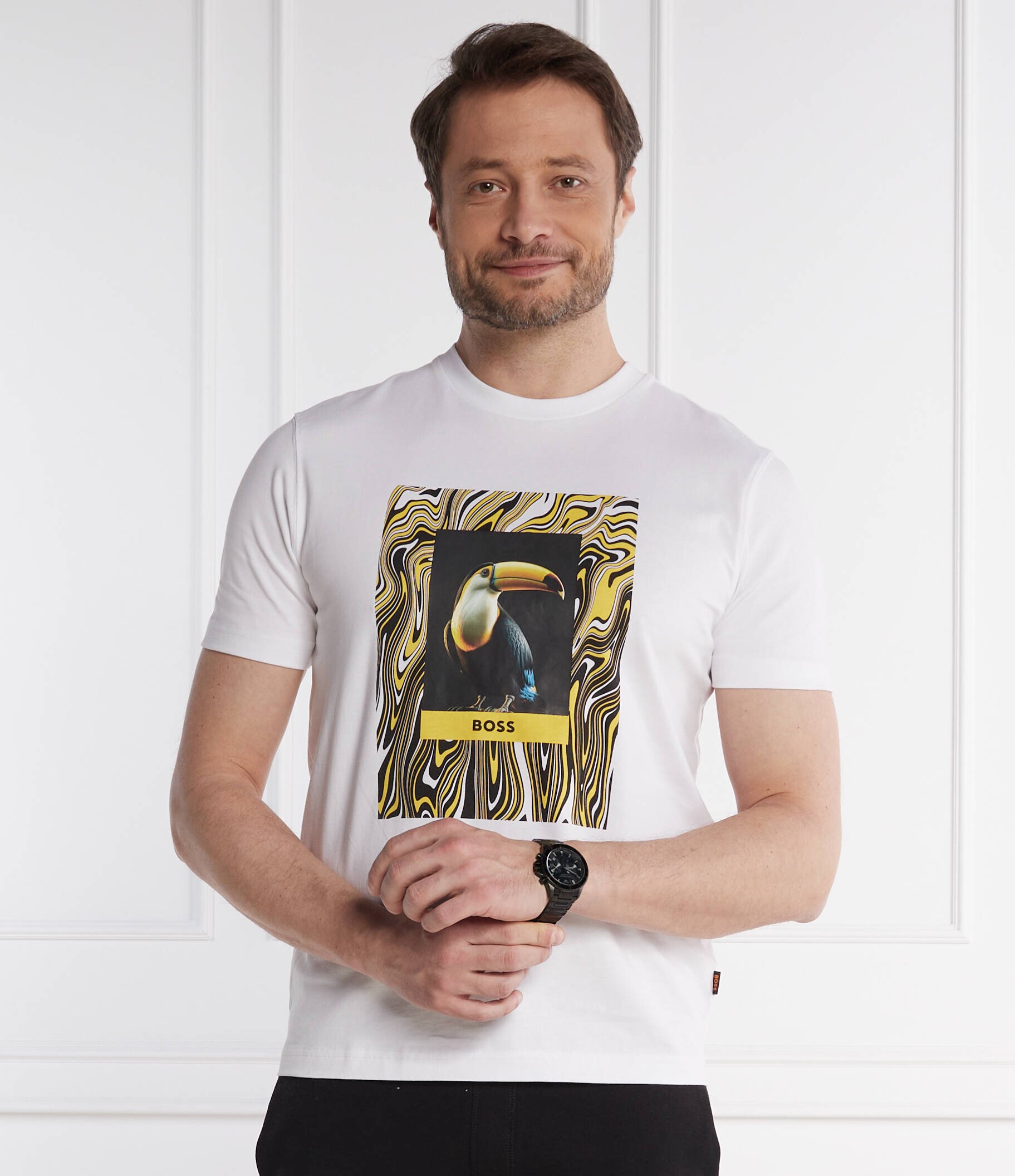 BOSS Orange Tricou Te_Tucan | Regular Fit