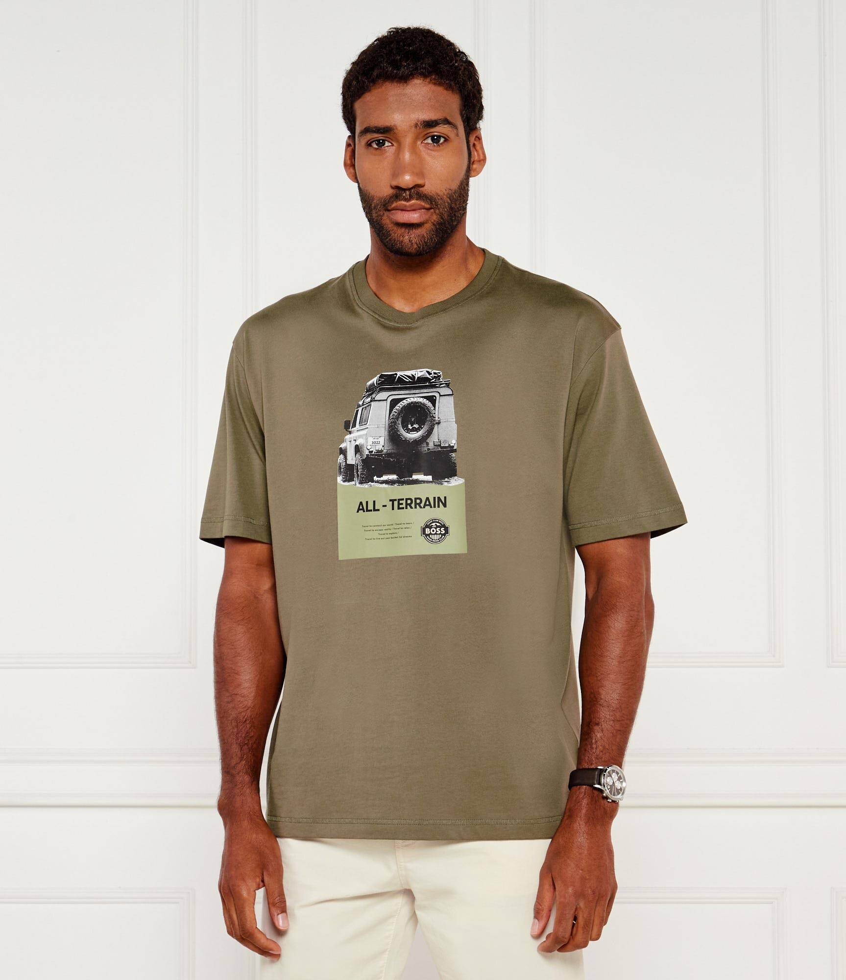 BOSS Orange Tricou Te_Wagon | Relaxed fit