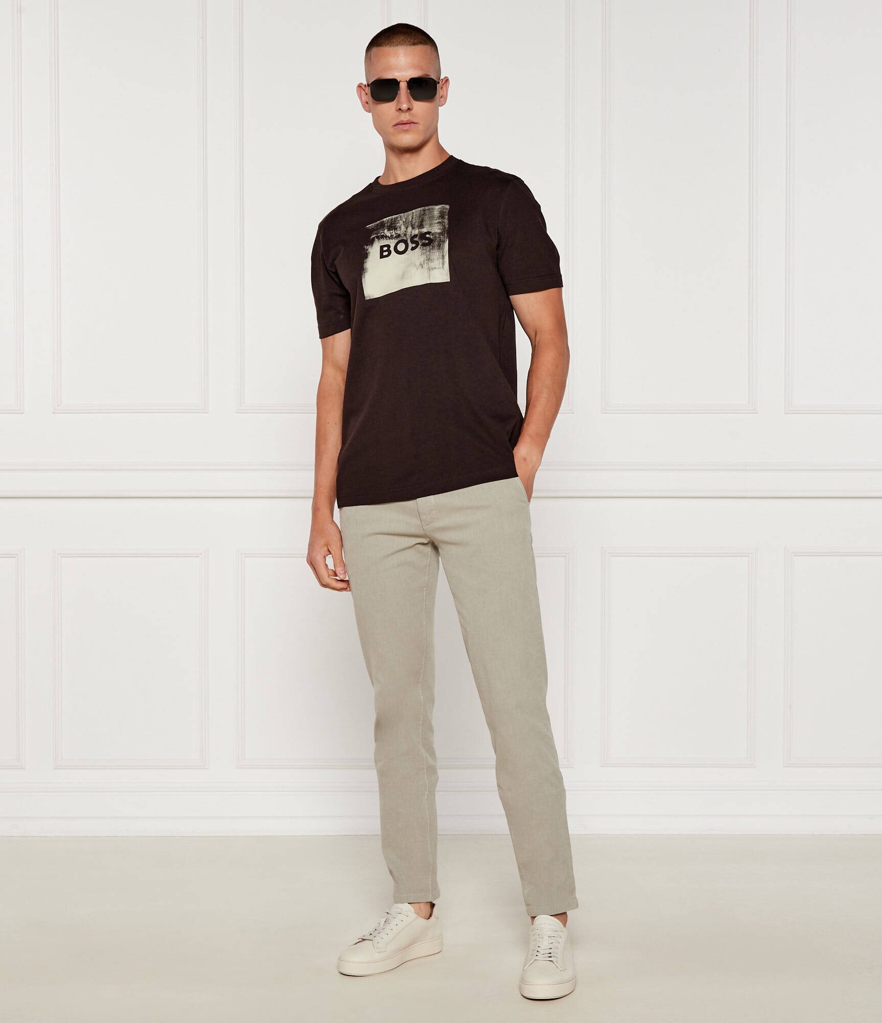 BOSS Orange Tricou Te_Wheel | Regular Fit