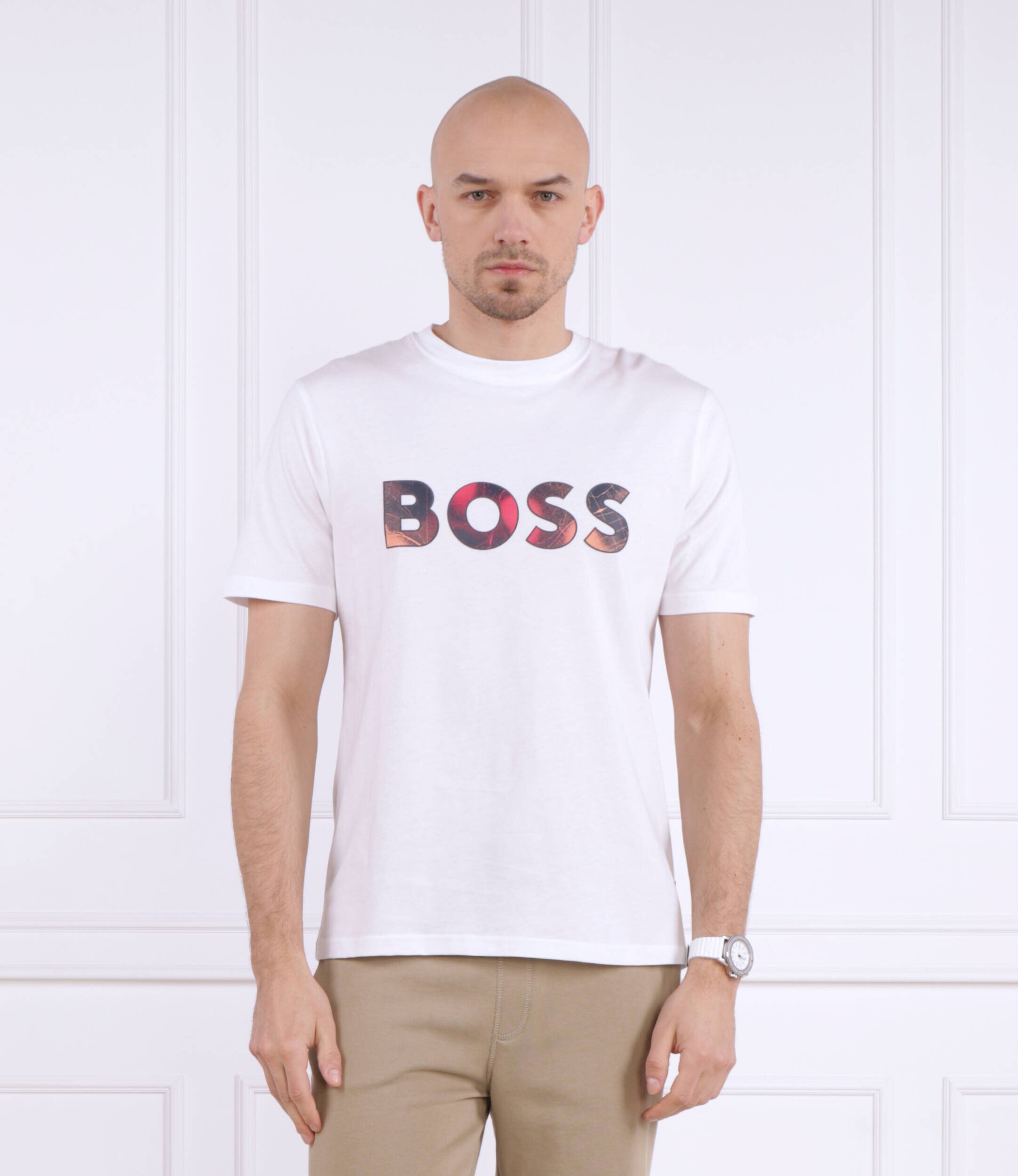 BOSS Orange Tricou TeeArt | Relaxed fit
