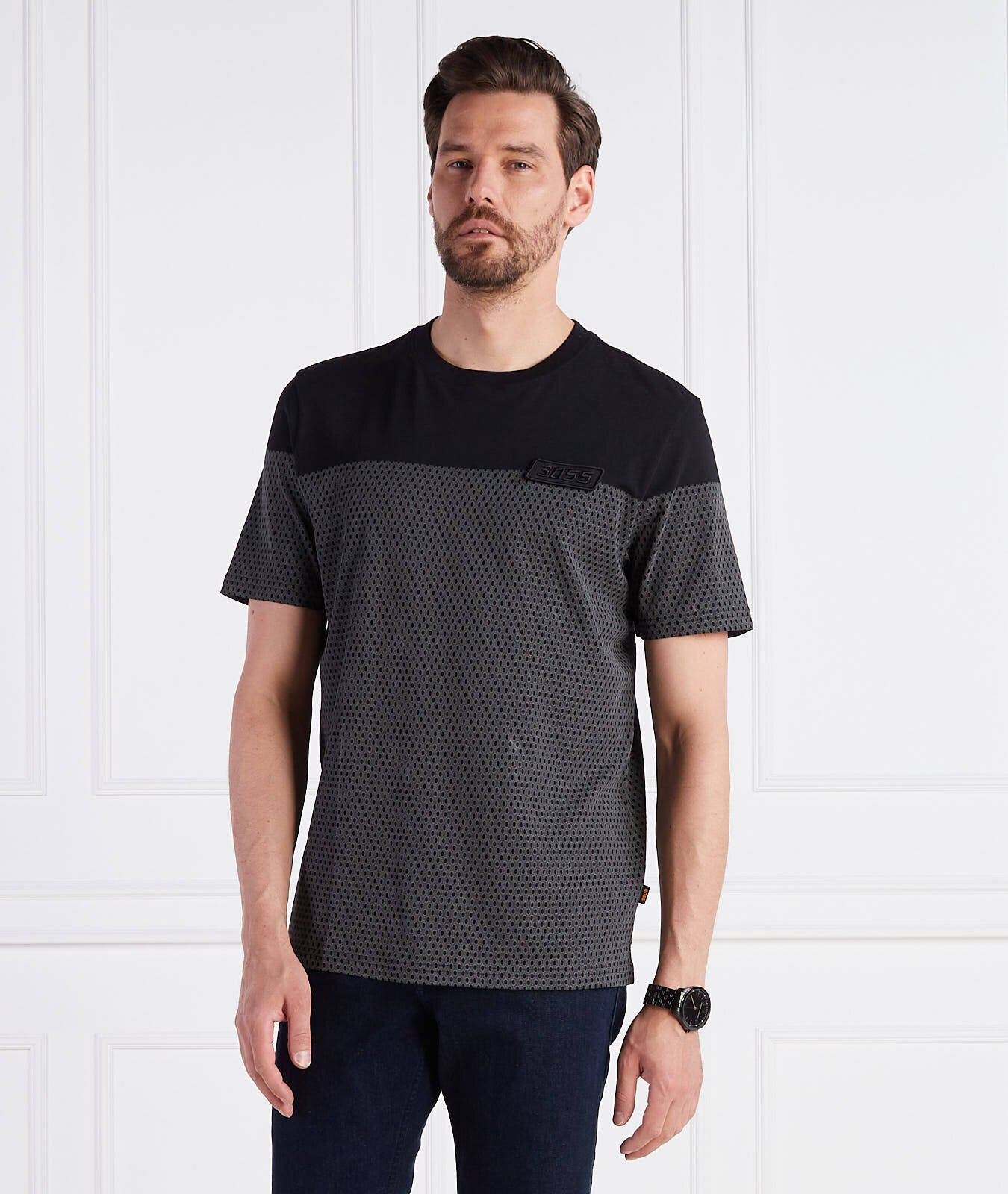 BOSS Orange Tricou Teehalfrete | Relaxed fit