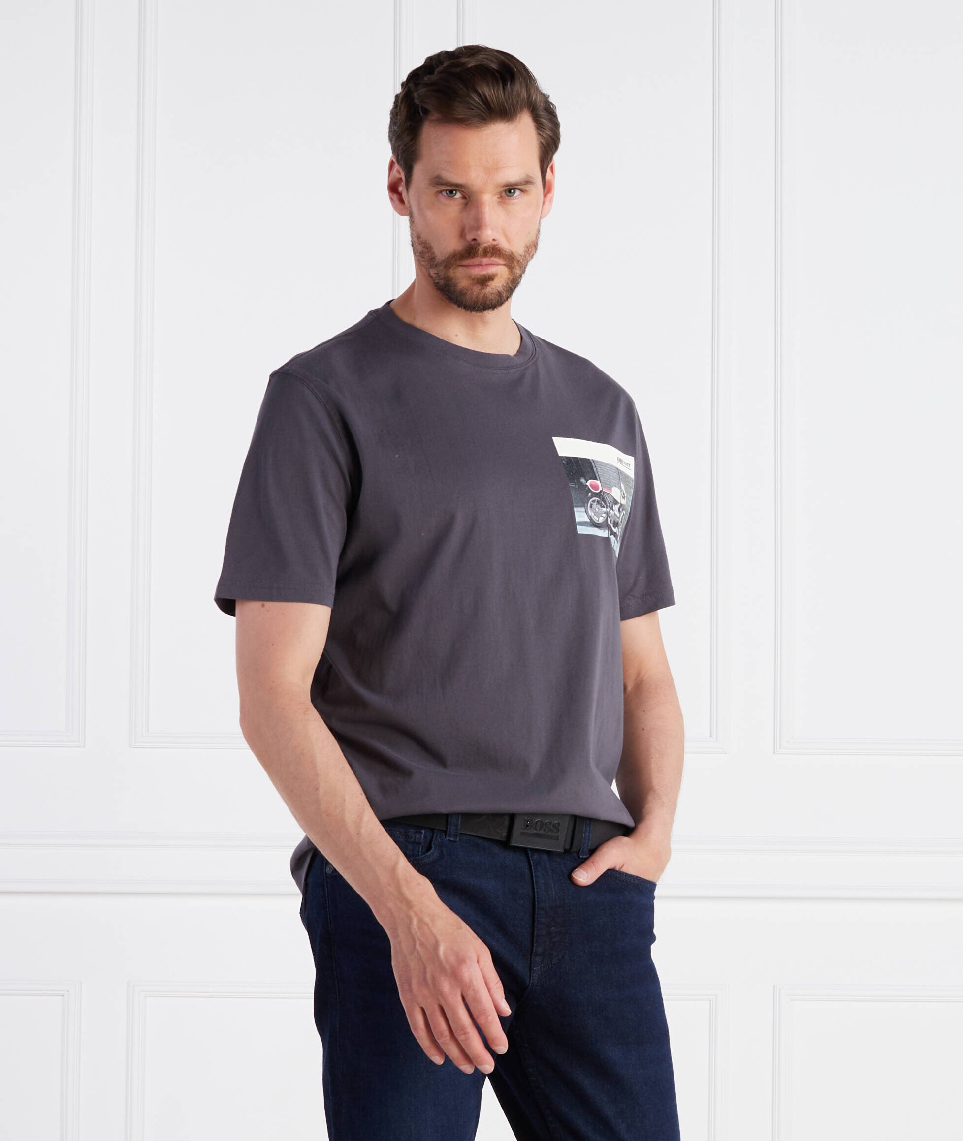 BOSS Orange Tricou TeeMotor | Relaxed fit