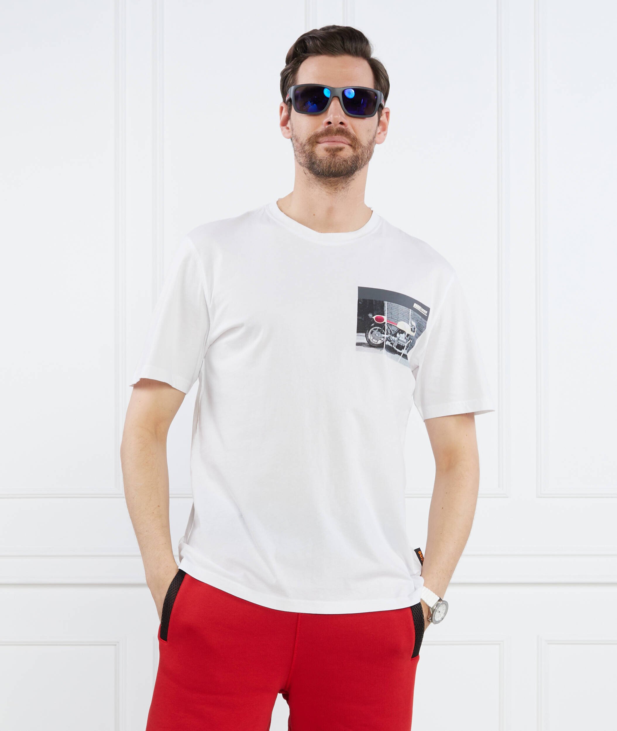 BOSS Orange Tricou TeeMotor | Relaxed fit