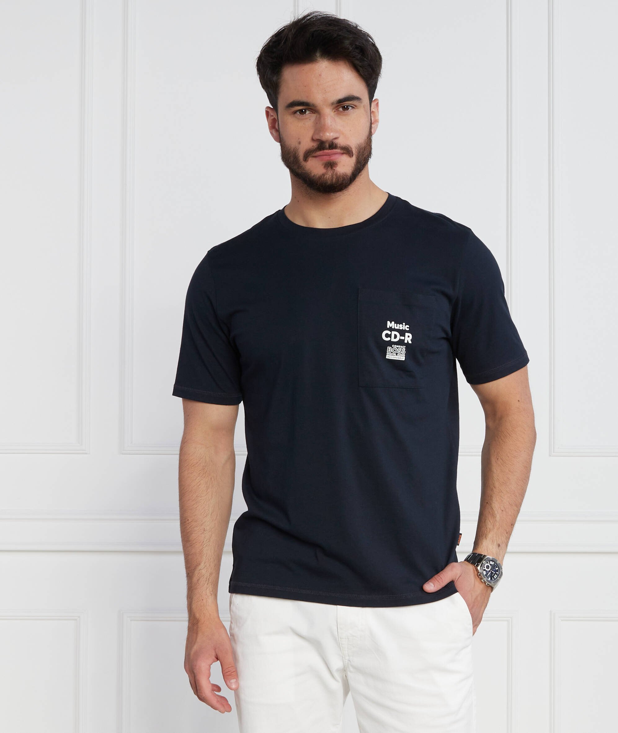 BOSS Orange Tricou TeeVibes | Relaxed fit