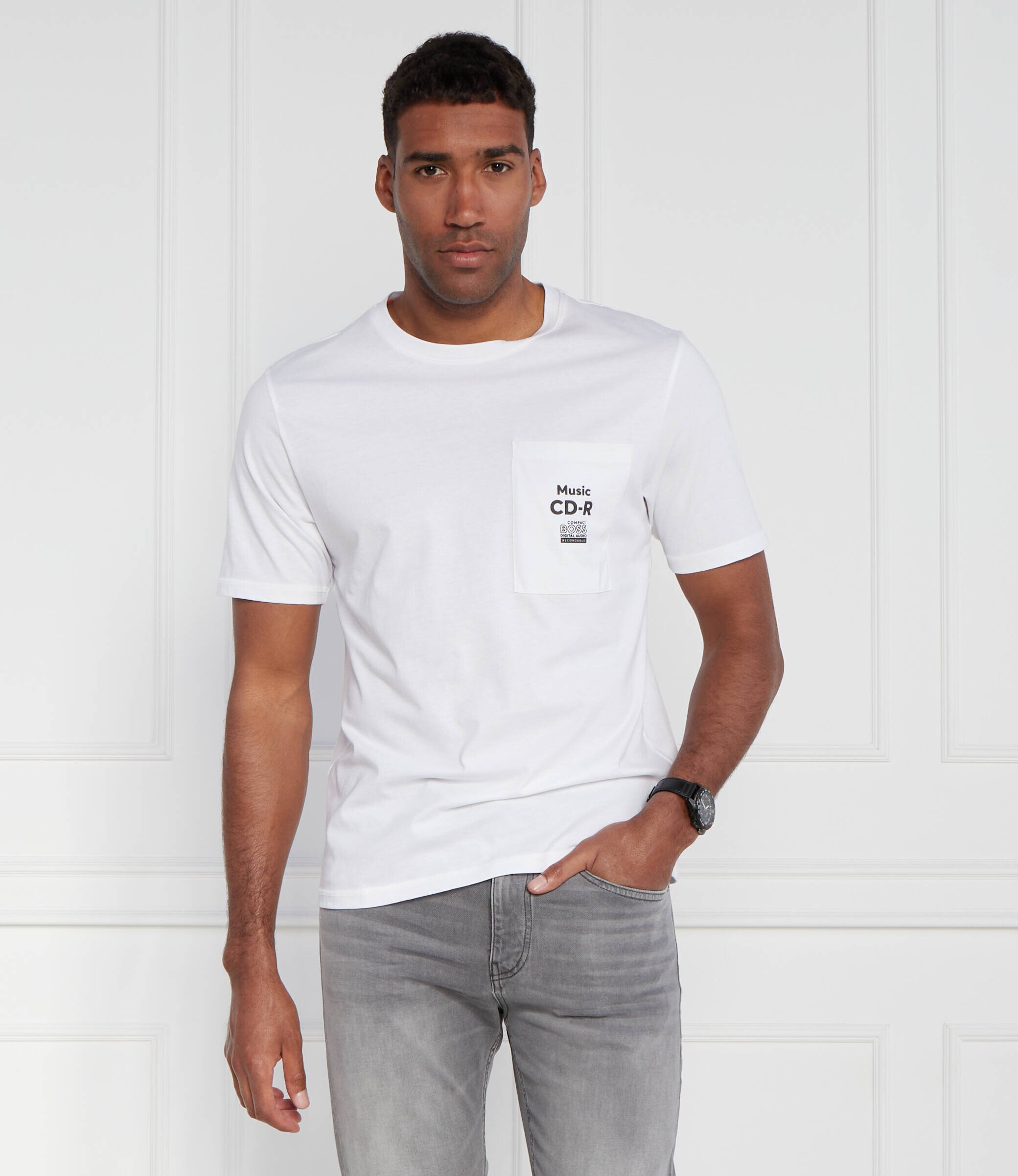 BOSS Orange Tricou TeeVibes | Relaxed fit