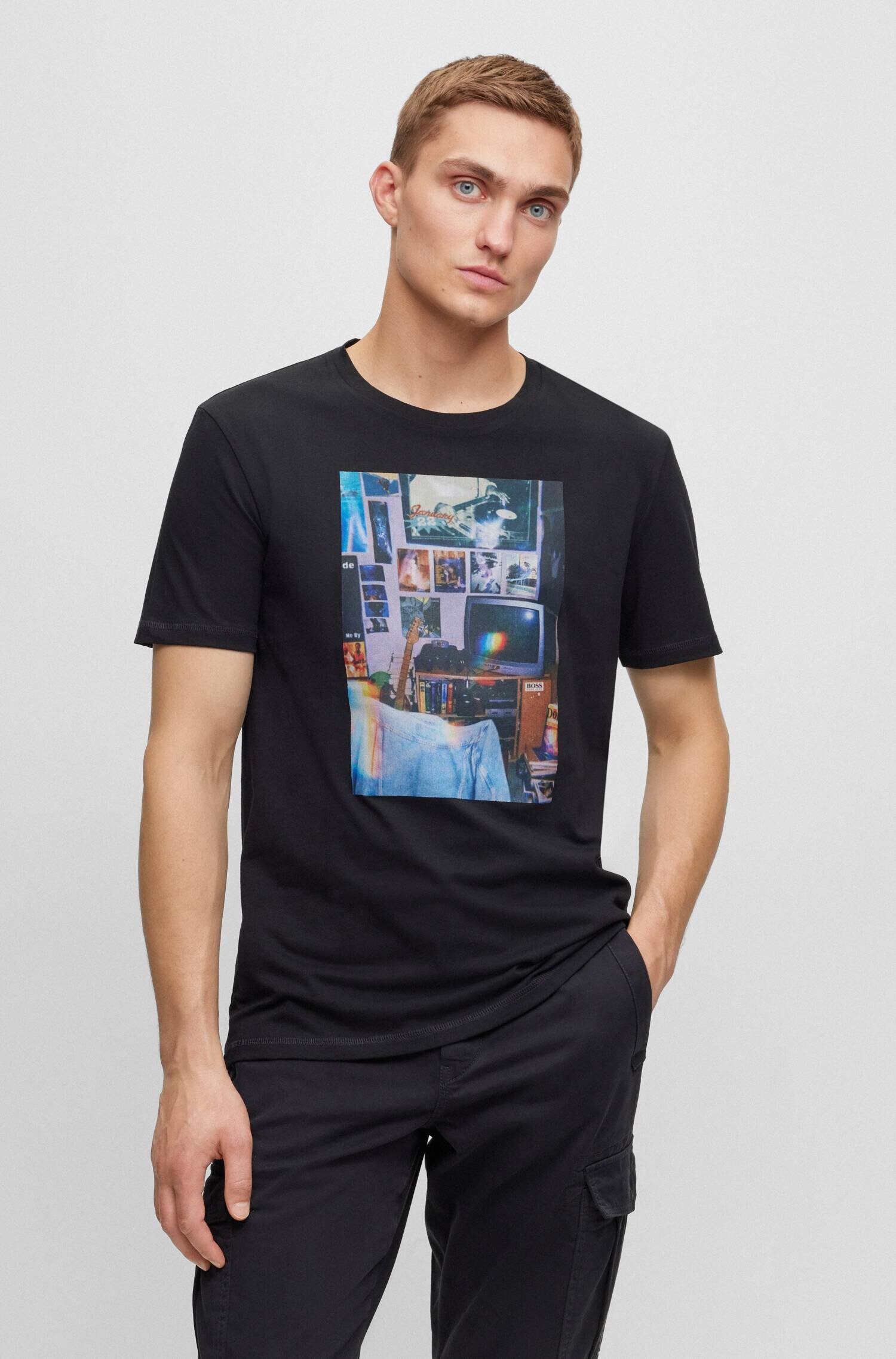 BOSS Orange Tricou TeMemory | Regular Fit