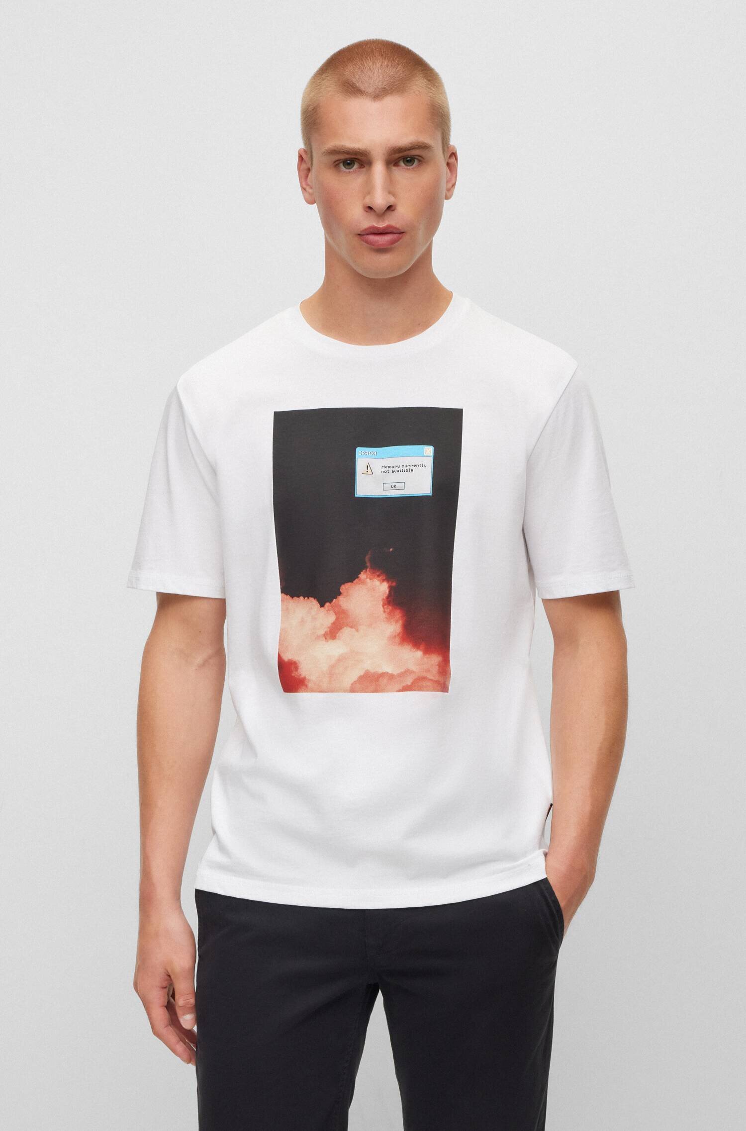 BOSS Orange Tricou TeMemory | Regular Fit