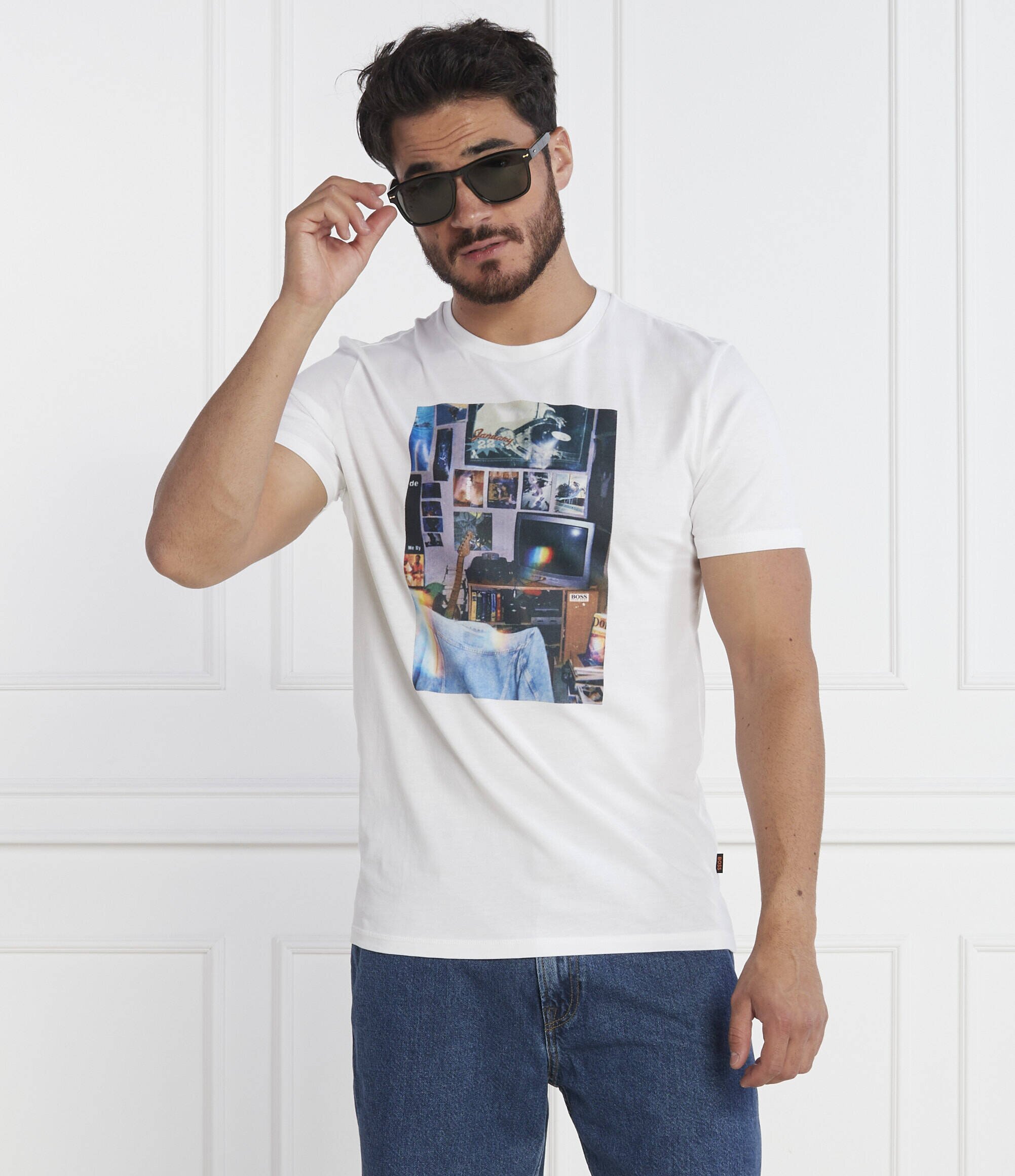 BOSS Orange Tricou TeMemory | Regular Fit
