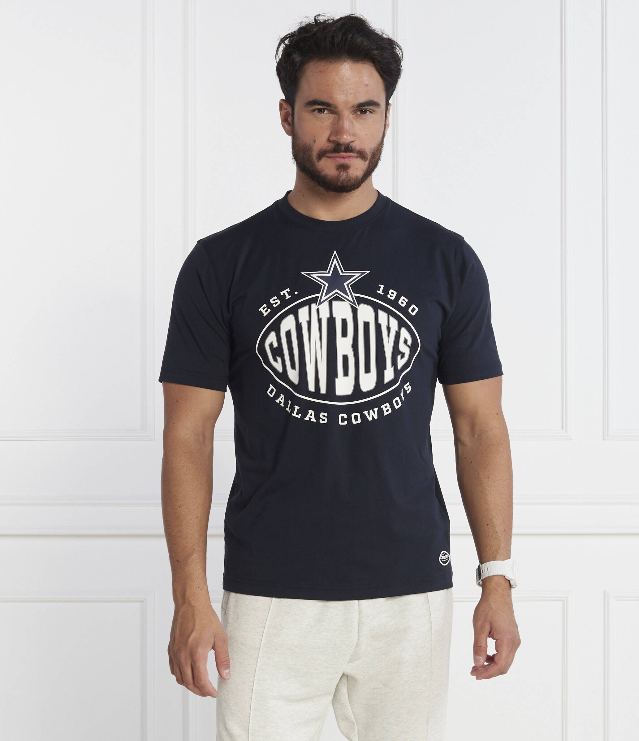 BOSS Orange Tricou Trap NFL | Regular Fit