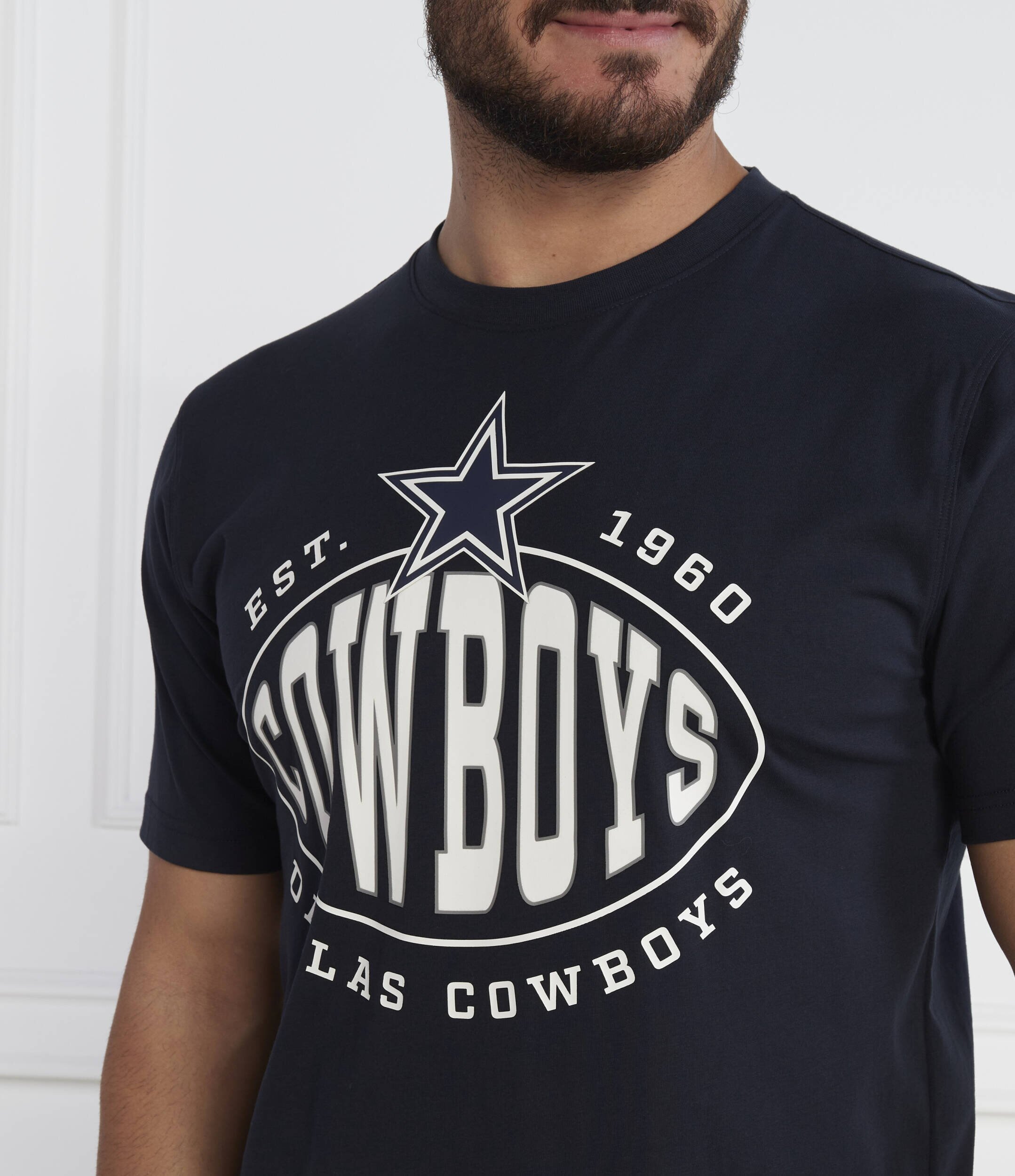 BOSS Orange Tricou Trap NFL | Regular Fit