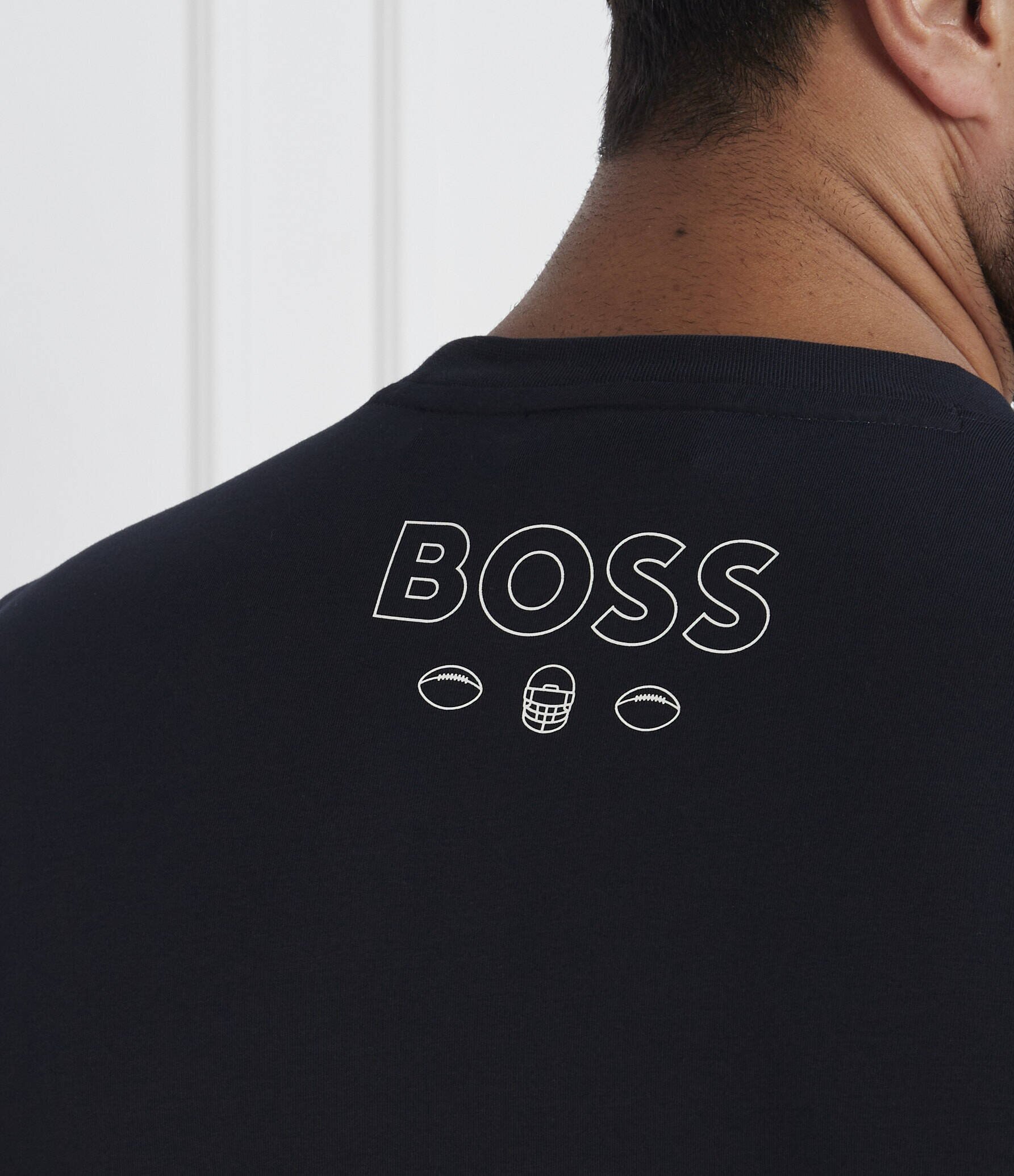 BOSS Orange Tricou Trap NFL | Regular Fit