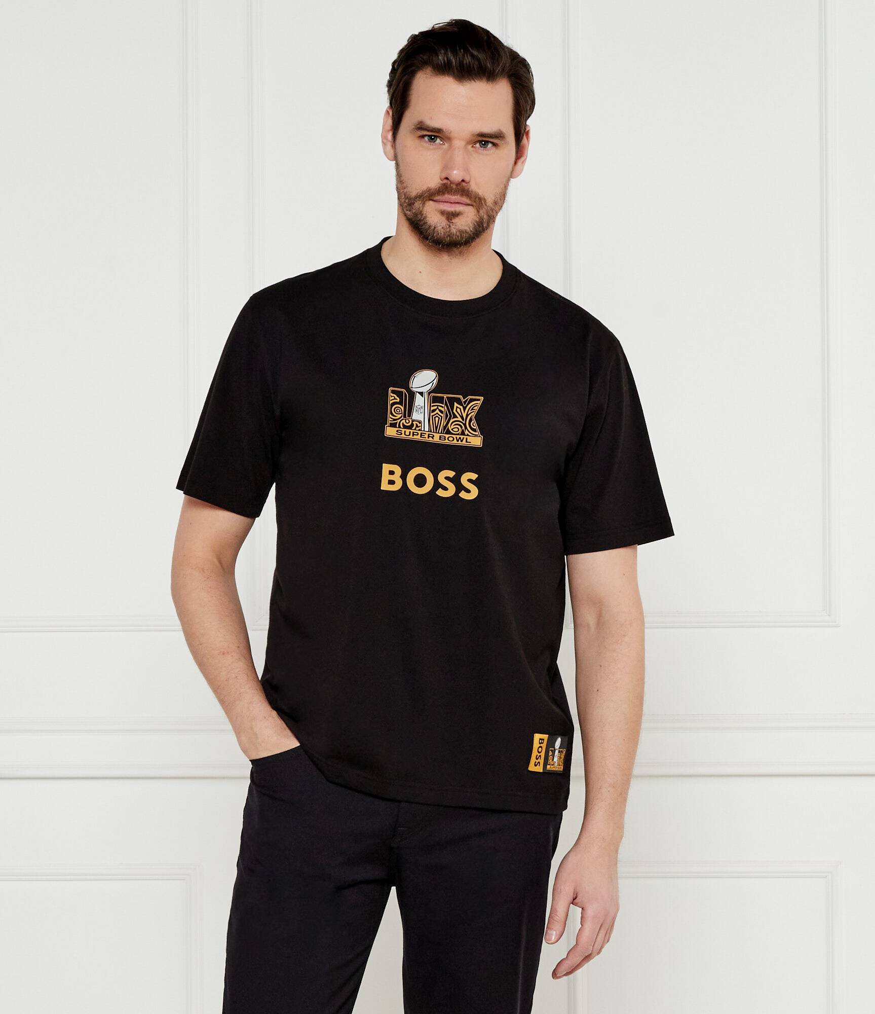 BOSS Orange Tricou Tunsil_NFL | Regular Fit
