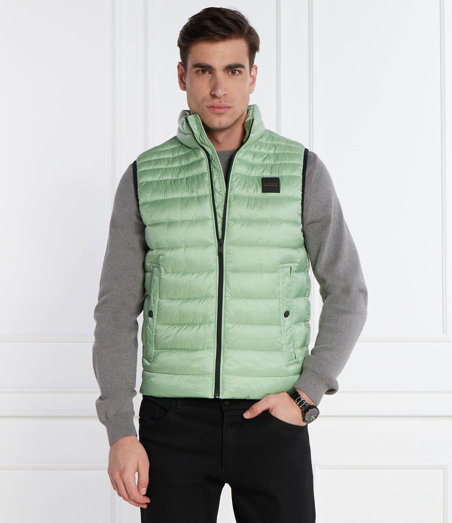 BOSS Orange Vestă Odeno1 | Regular Fit