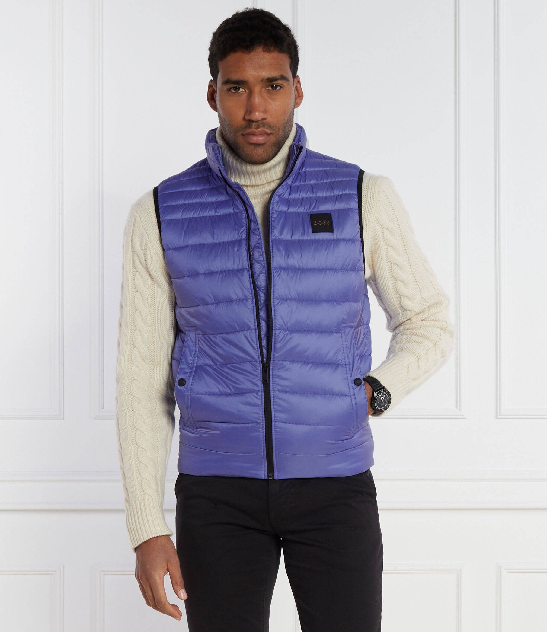 BOSS Orange Vestă Odeno1 | Regular Fit