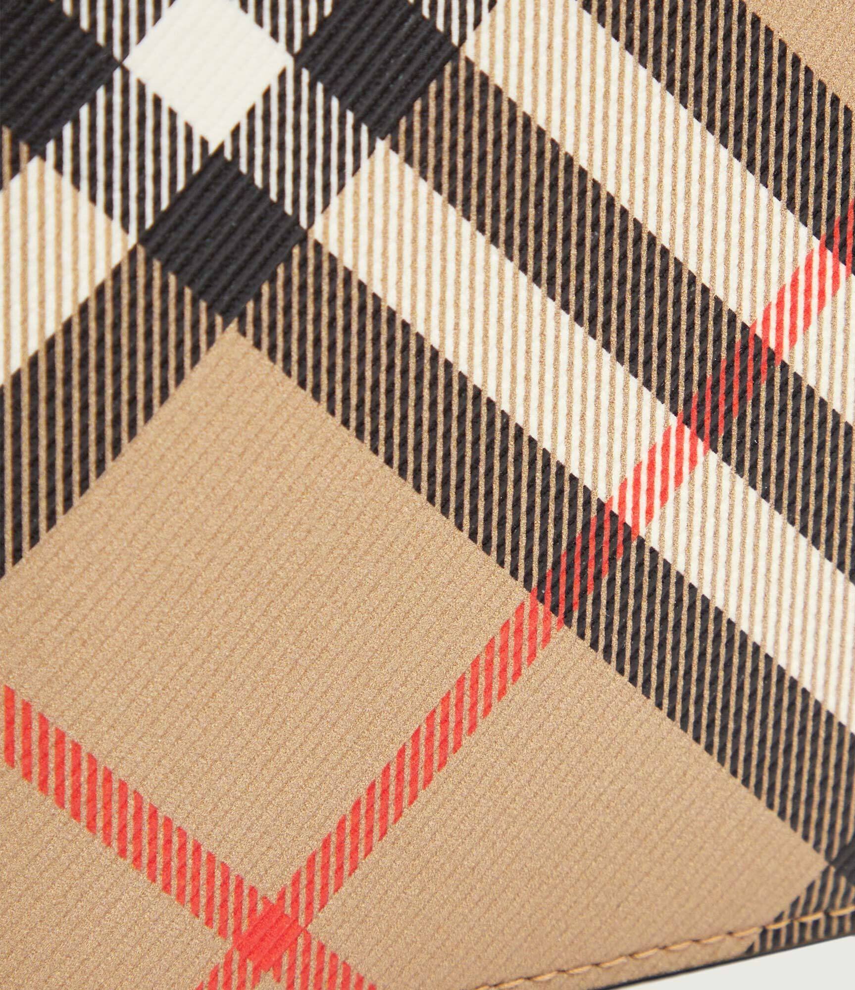 Burberry Portofel cu adaos de piele