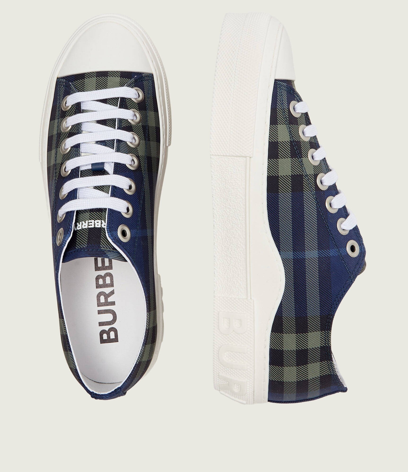 Burberry Teniși JACK cu adaos de piele