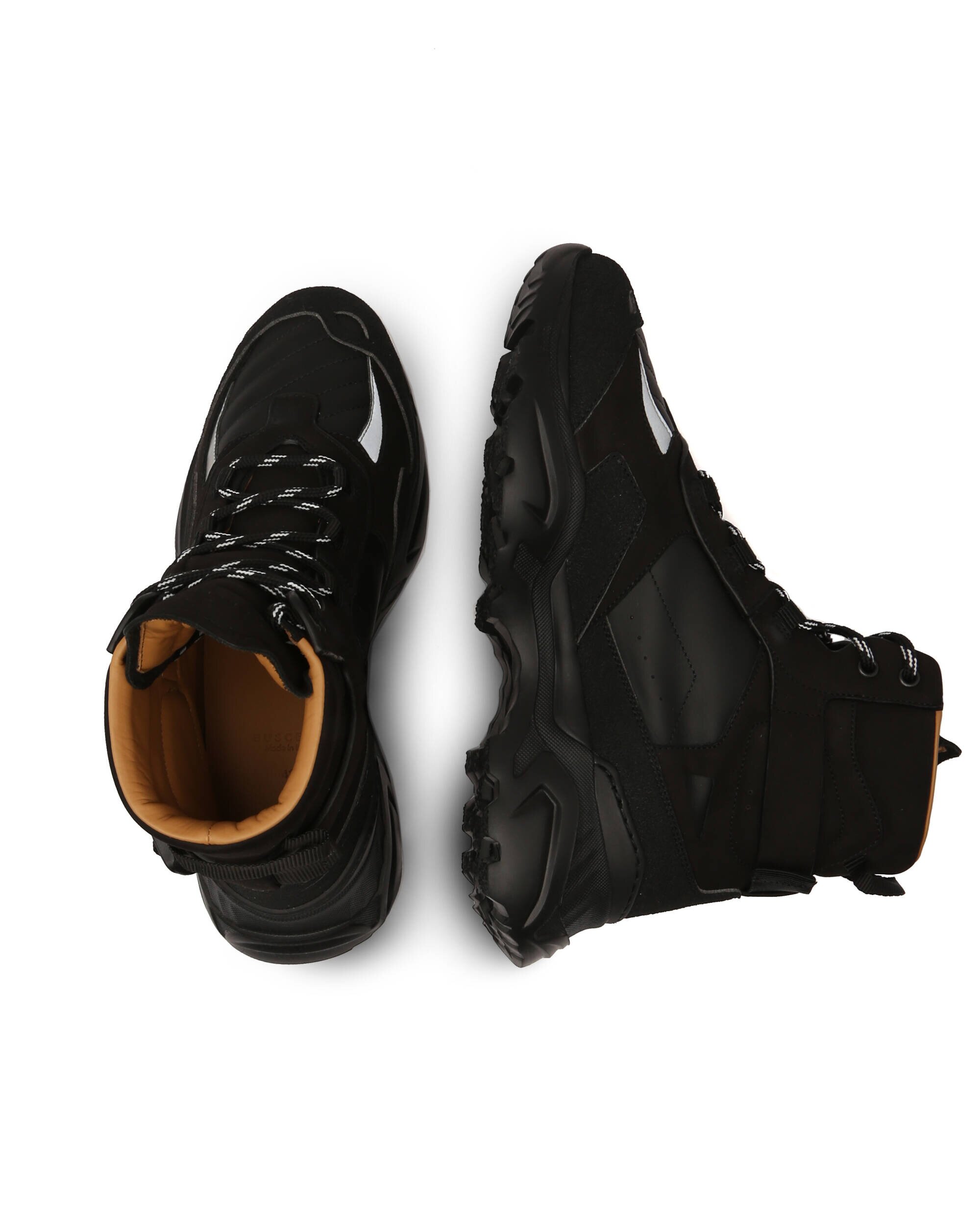 Buscemi De piele sneakers Kombat high
