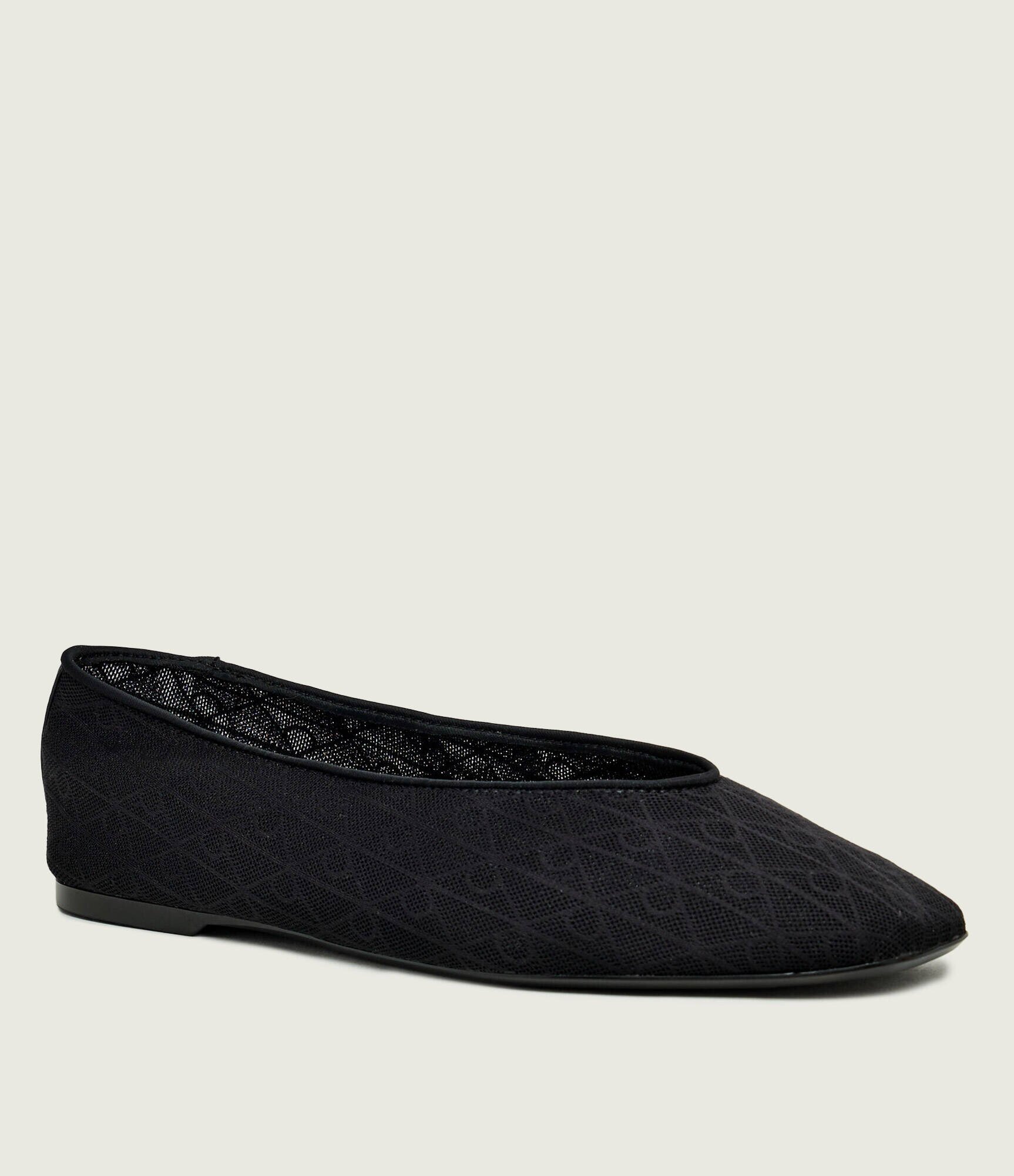 Calvin Klein Balerini cu adaos de piele