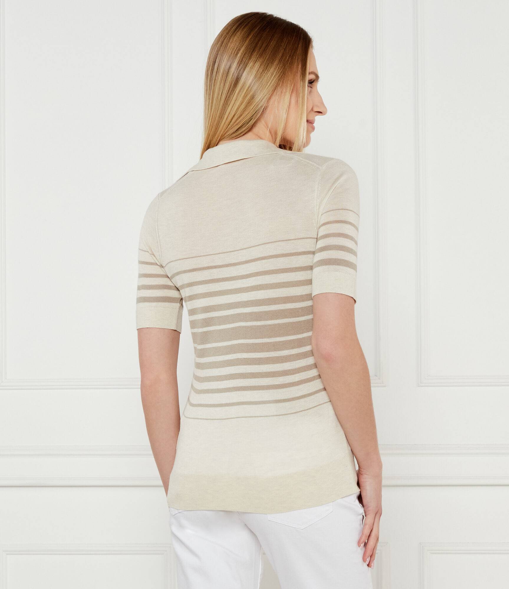 Calvin Klein Bluză | Regular Fit cu adaos de mătase