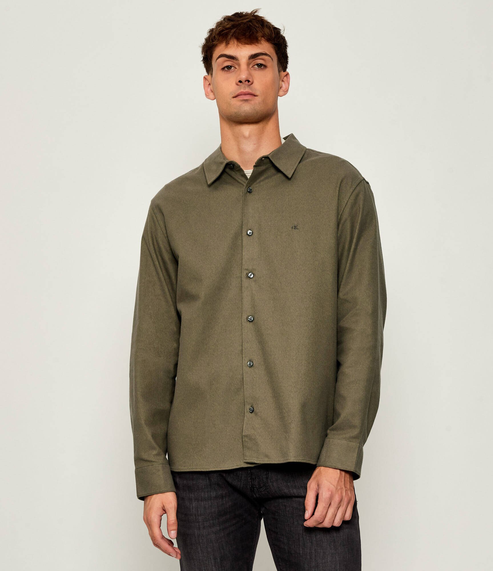 Calvin Klein Cămașă MELANGE | regular fit