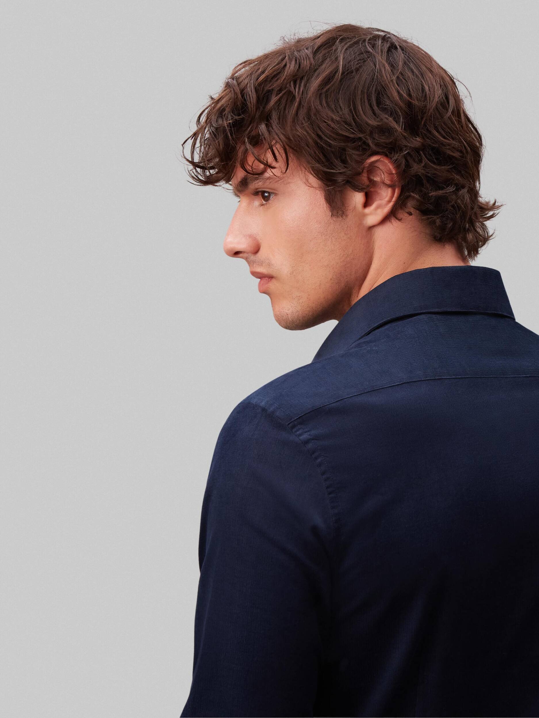 Calvin Klein Cămașă | Slim Fit | catifea reiată