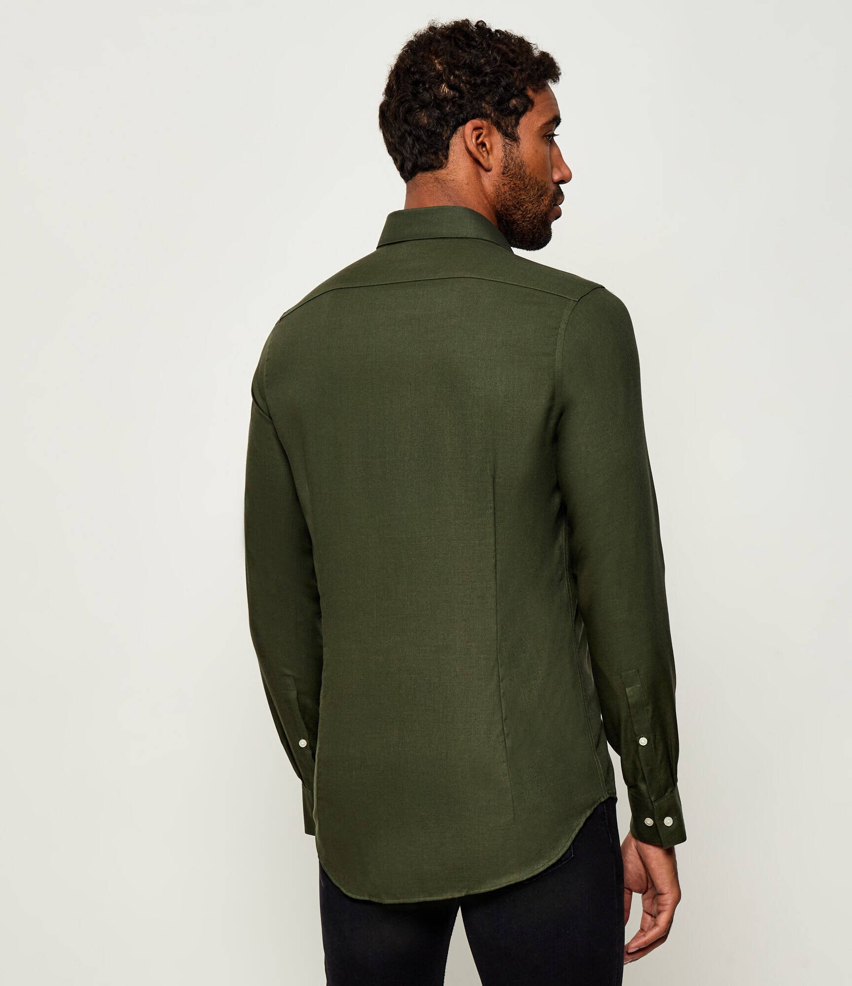 Calvin Klein Cămașă | Slim Fit cu adaos de lână