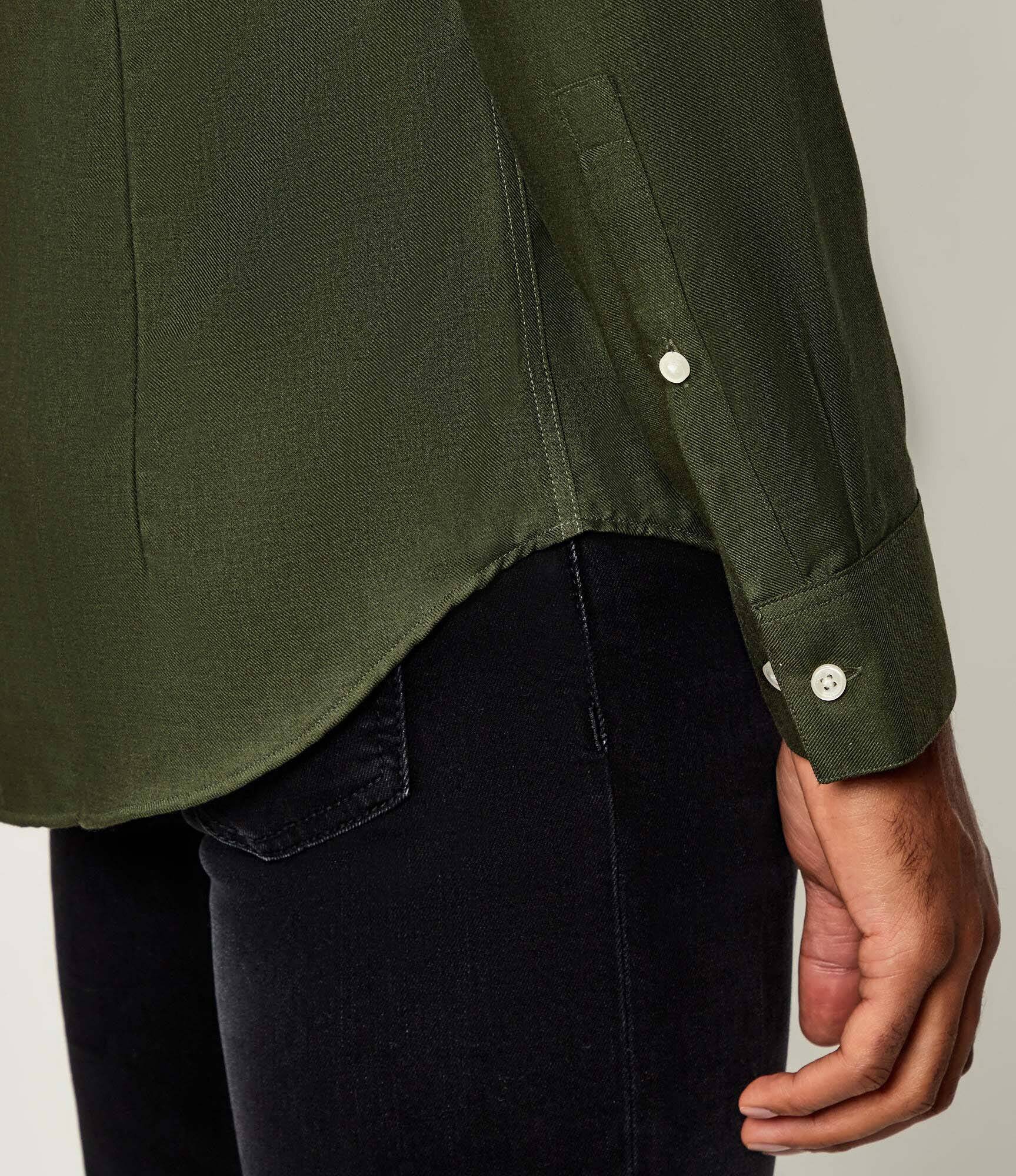 Calvin Klein Cămașă | Slim Fit cu adaos de lână