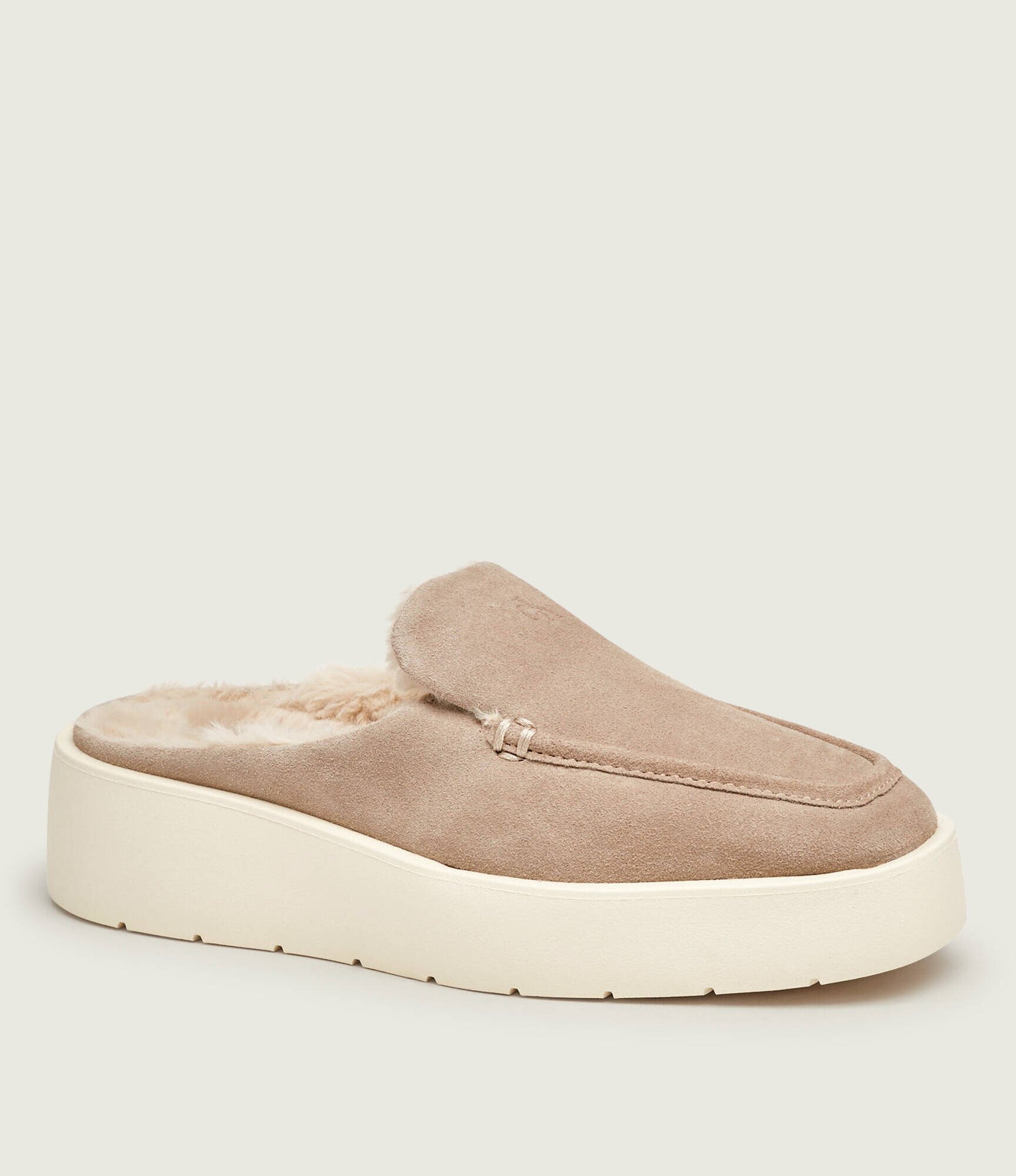Calvin Klein Căptușite mules (încălțăminte) | shearling | piele întoarsă