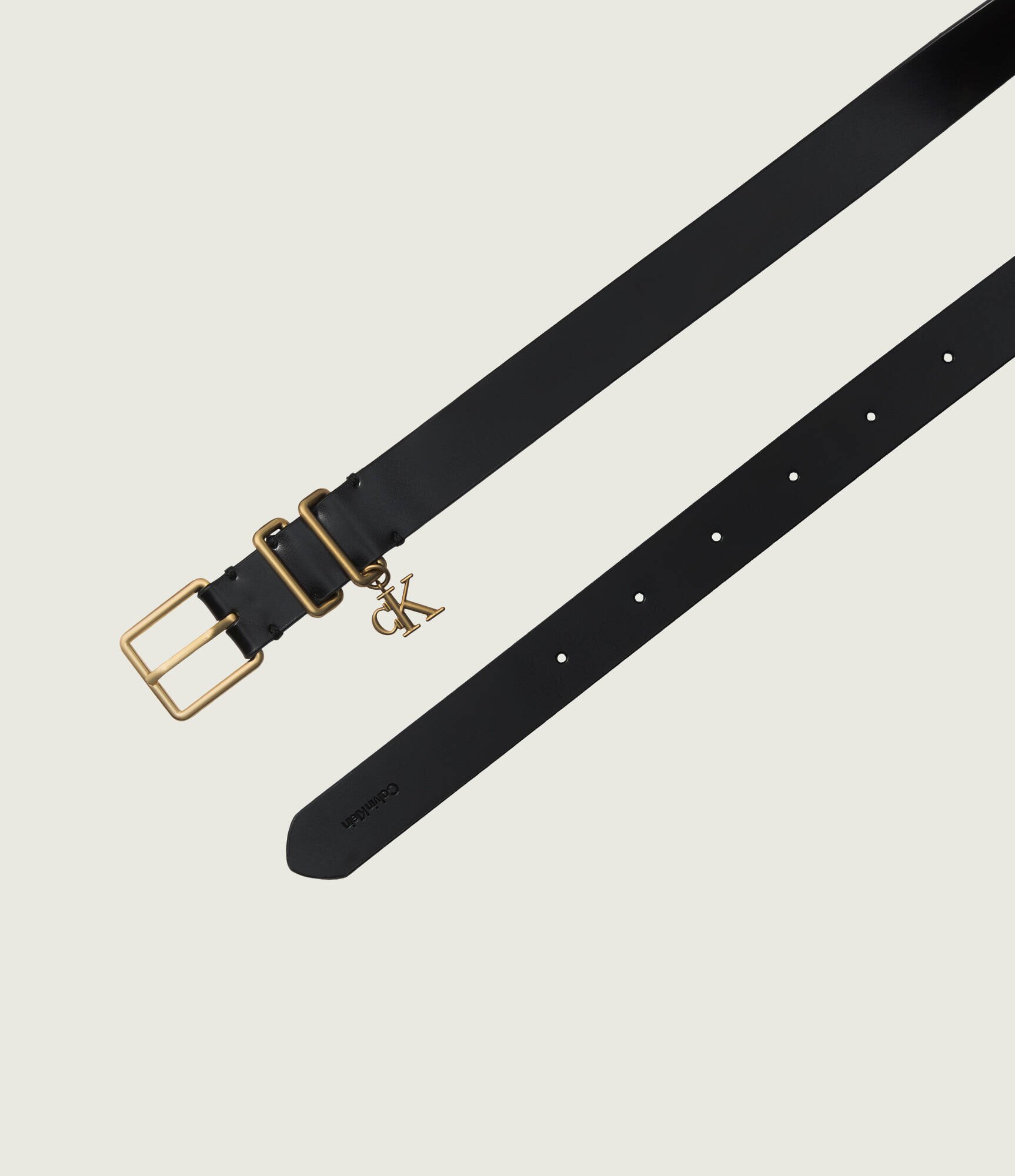 Calvin Klein Curea de piele MONOGRAM CHARM