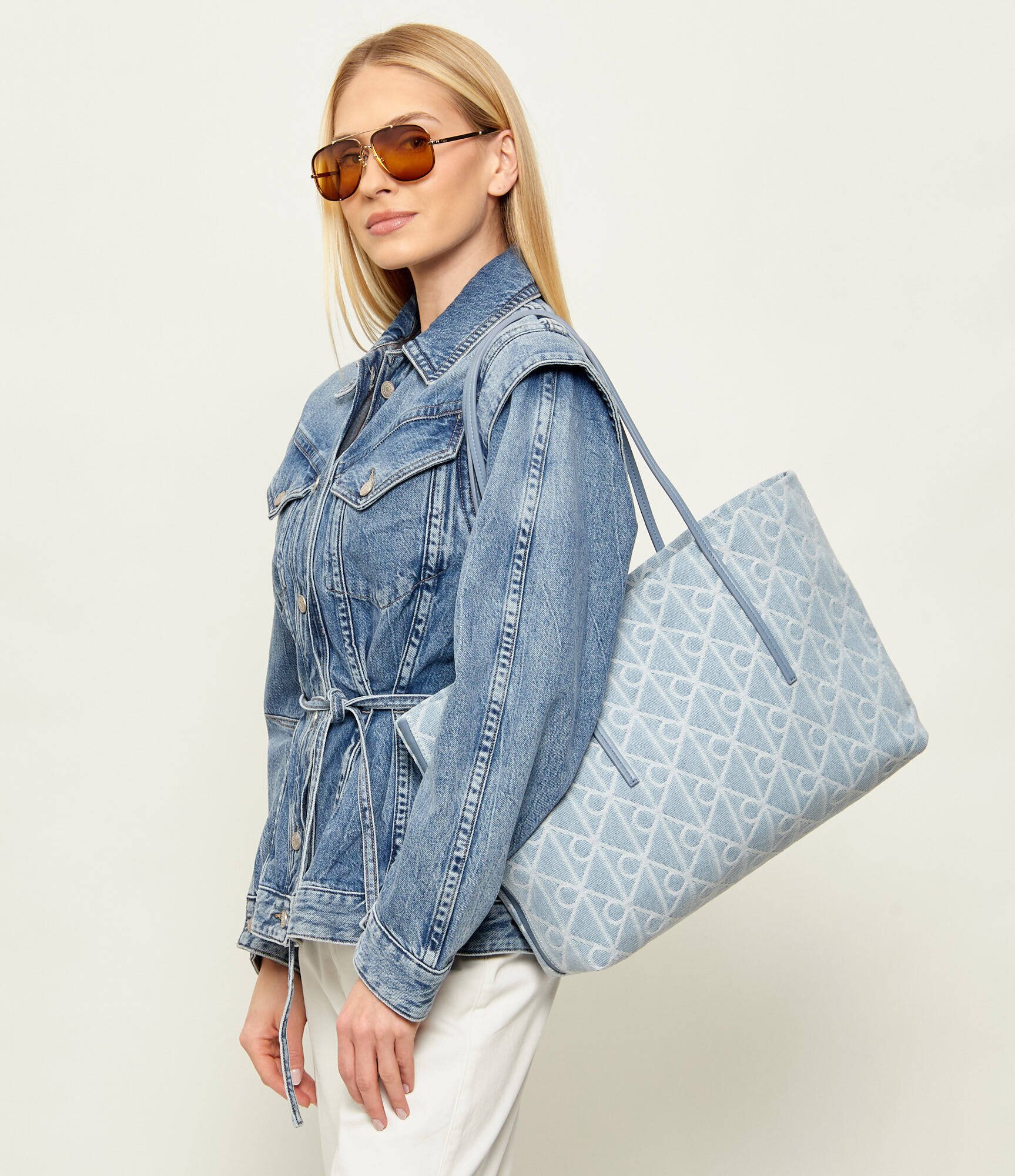 Calvin Klein De blugi geantă shopper + borsetă