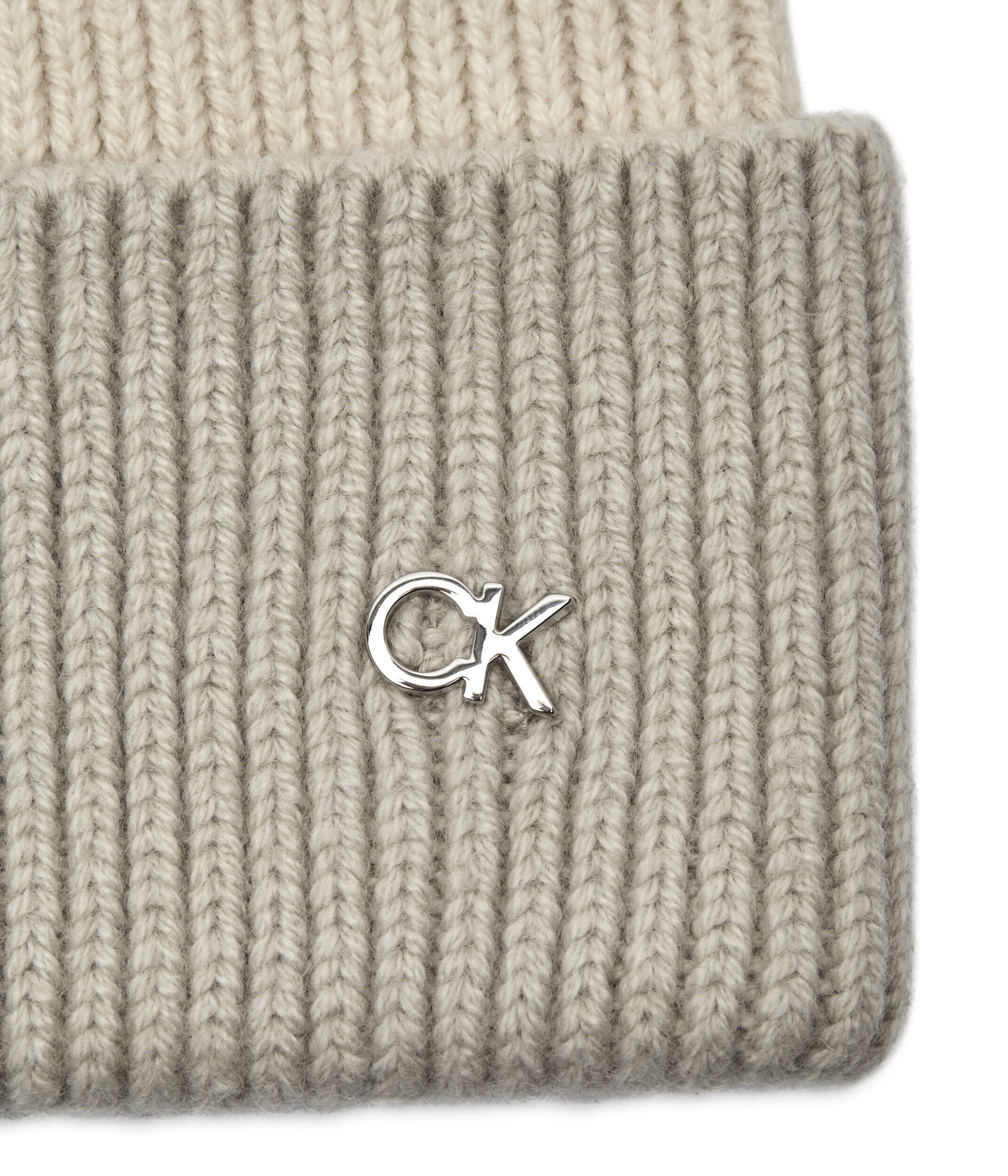 Calvin Klein De lână căciulă cu adaos de cașmir