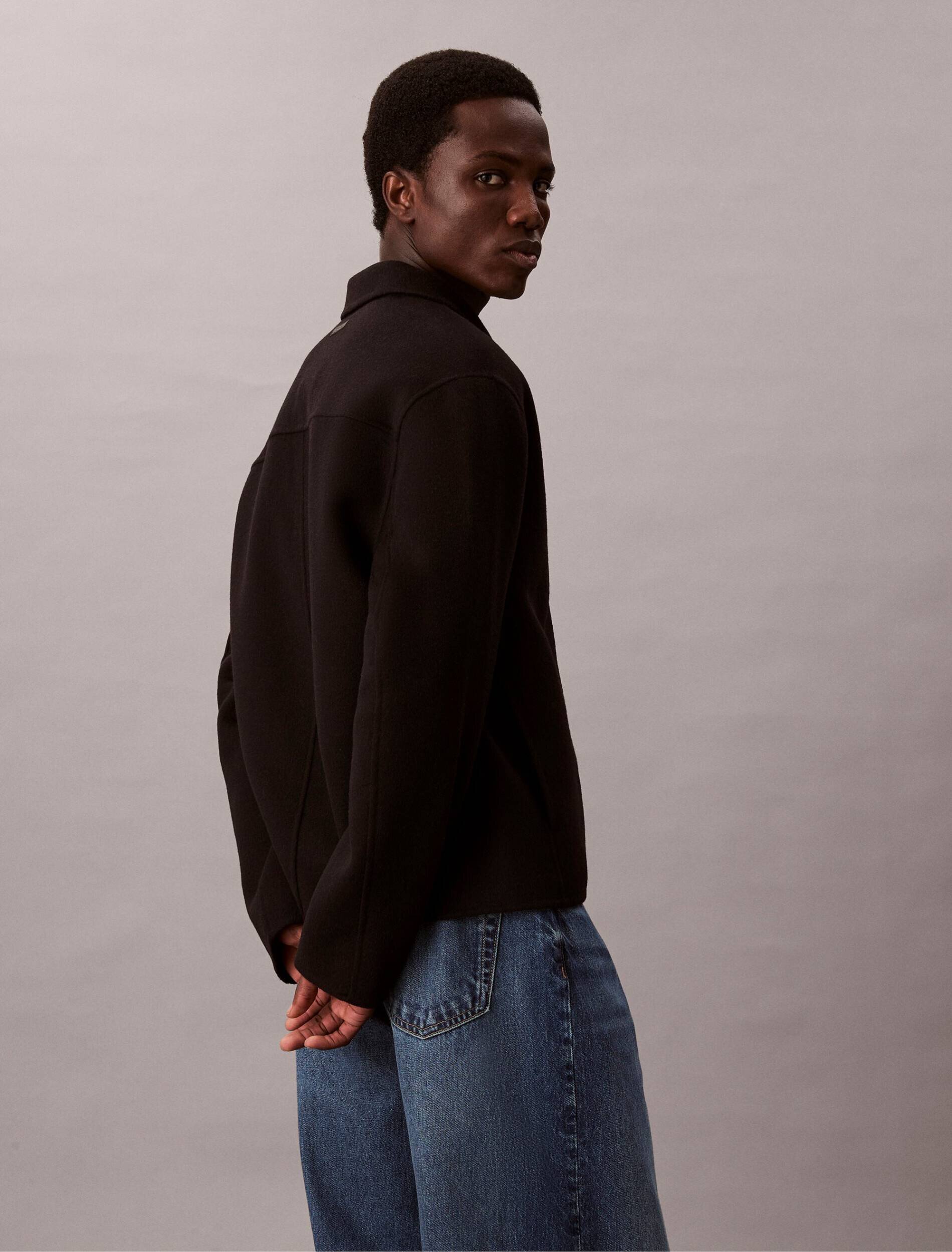 Calvin Klein De lână geacă | regular fit