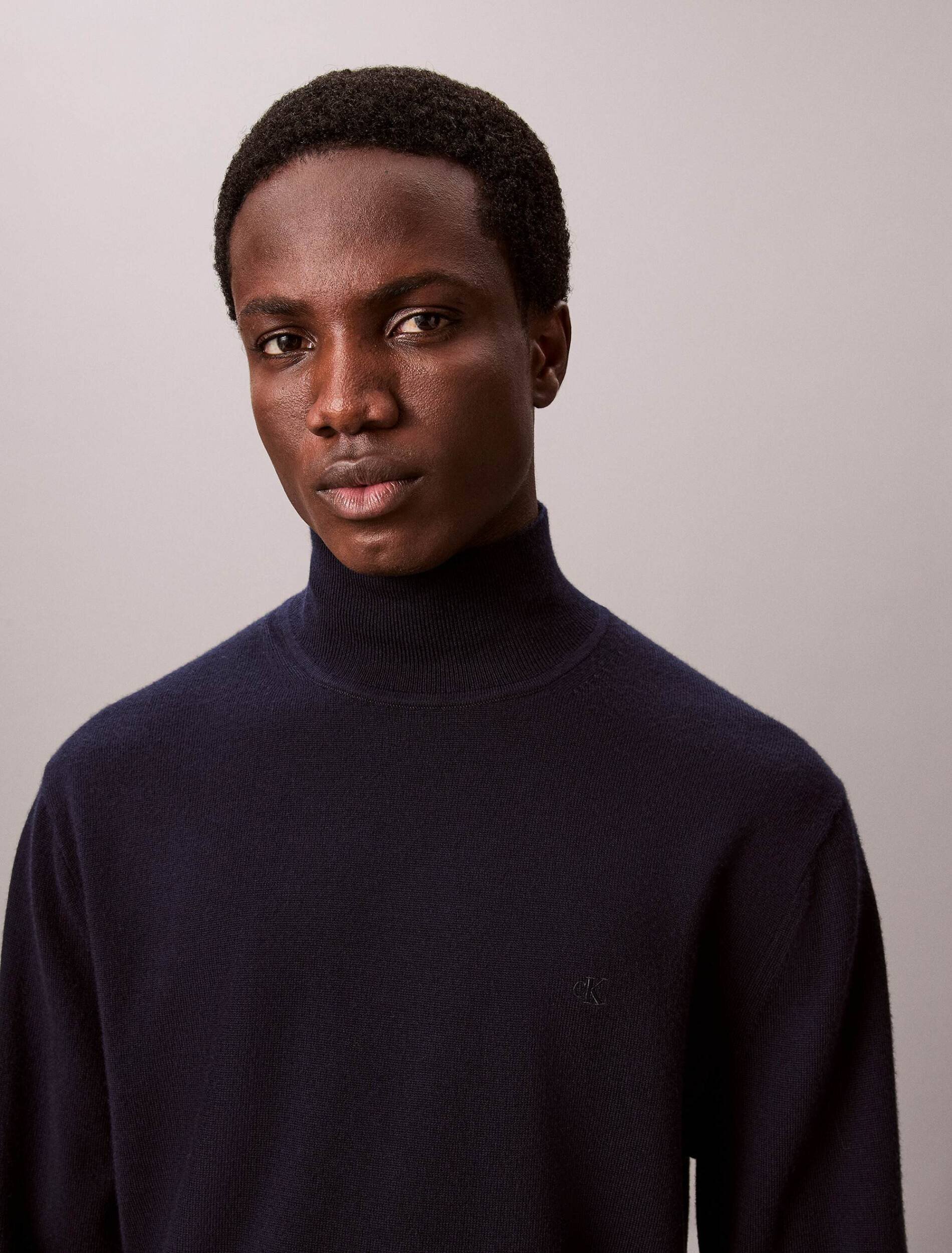 Calvin Klein De lână guler înalt | regular fit