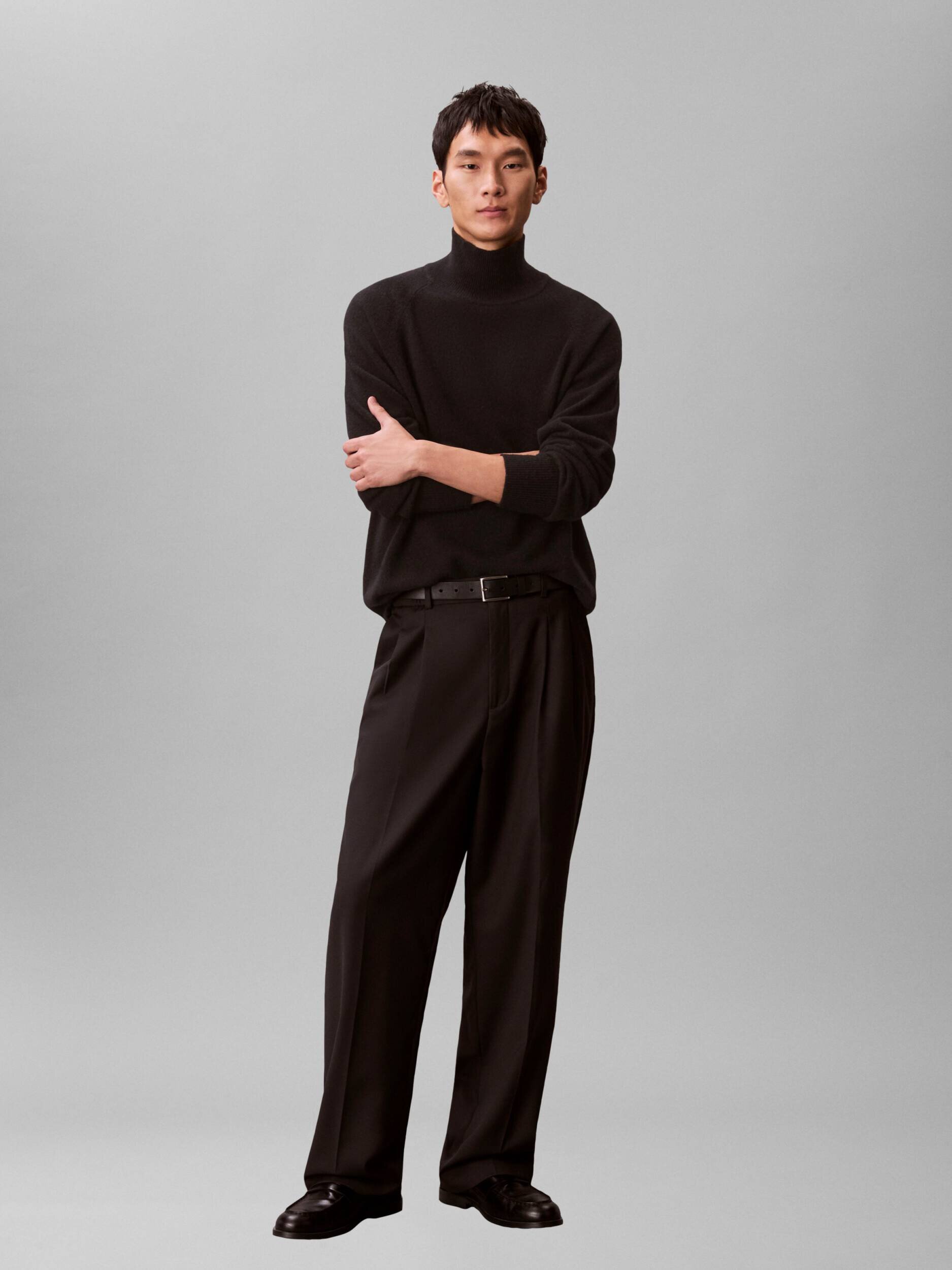 Calvin Klein De lână guler înalt | Relaxed fit