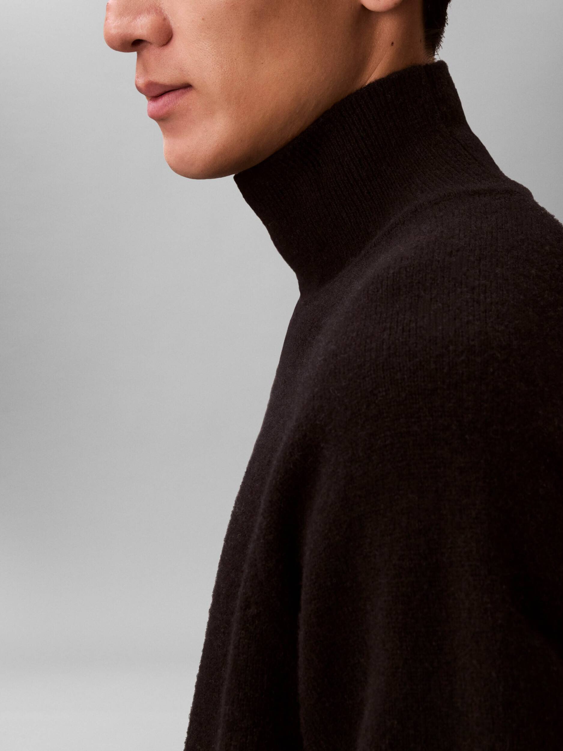 Calvin Klein De lână guler înalt | Relaxed fit