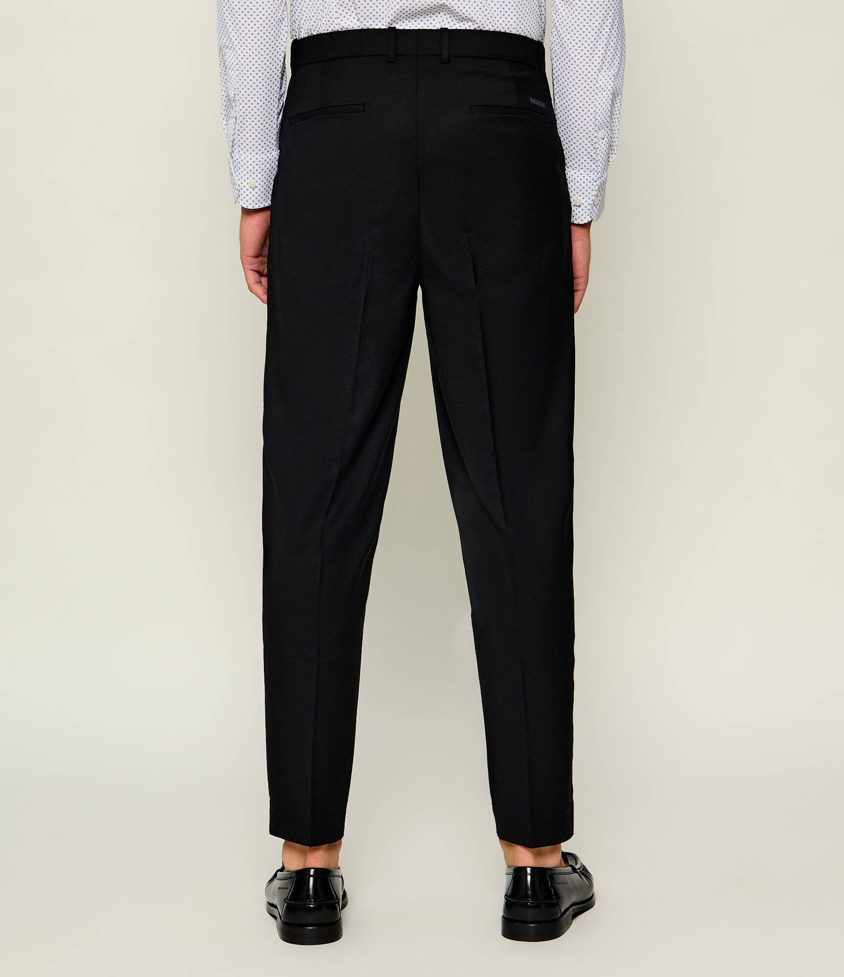 Calvin Klein De lână pantaloni | Slim Fit