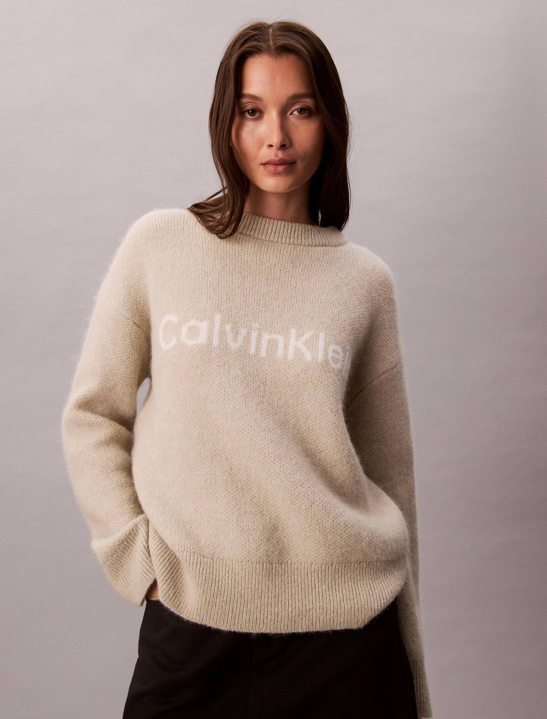 Calvin Klein De lână pulover | Loose fit